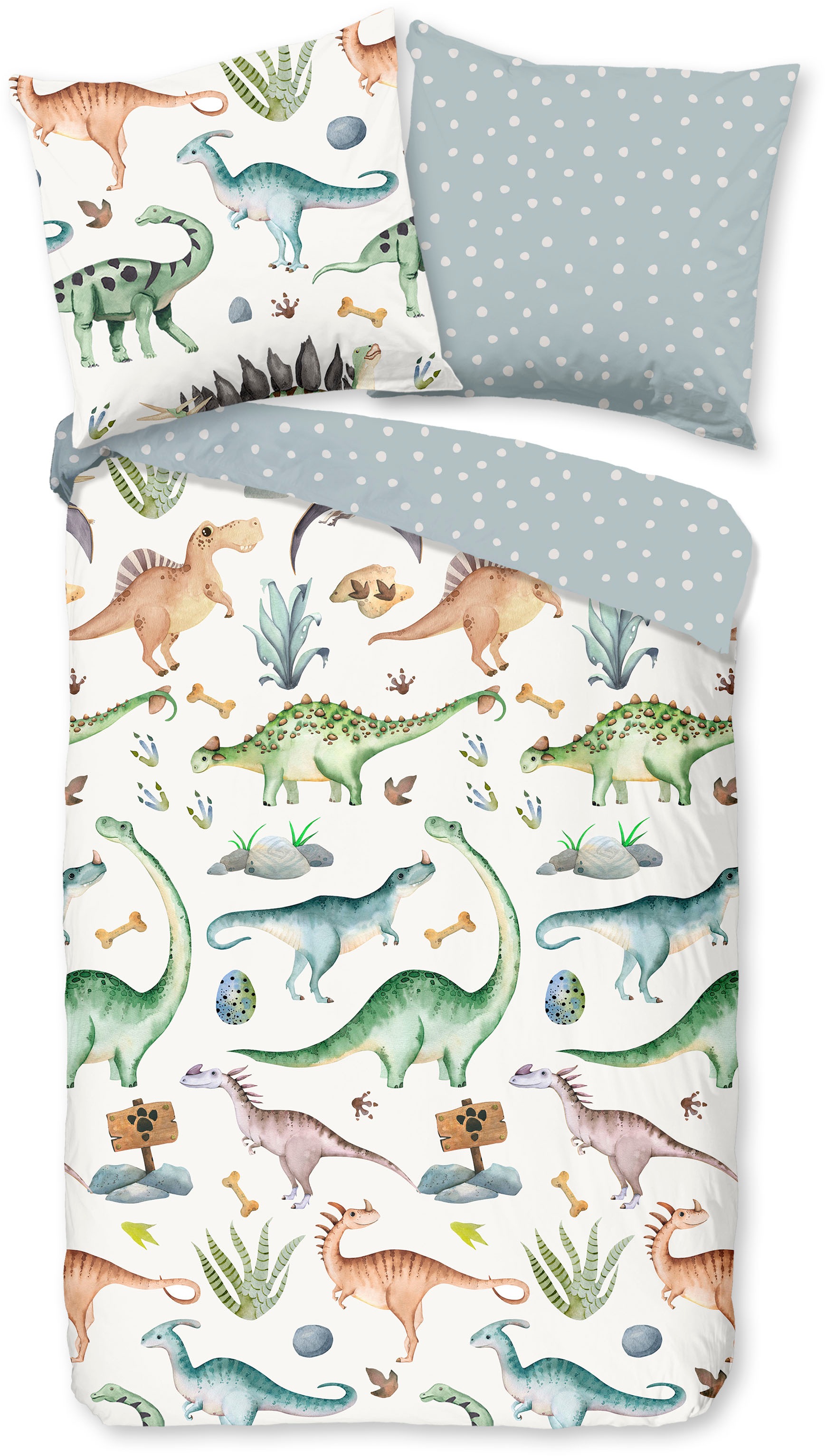 good morning Kinderbettwäsche »Didi«, Biber, 135x200, Warm, Weich, Wende, R günstig online kaufen