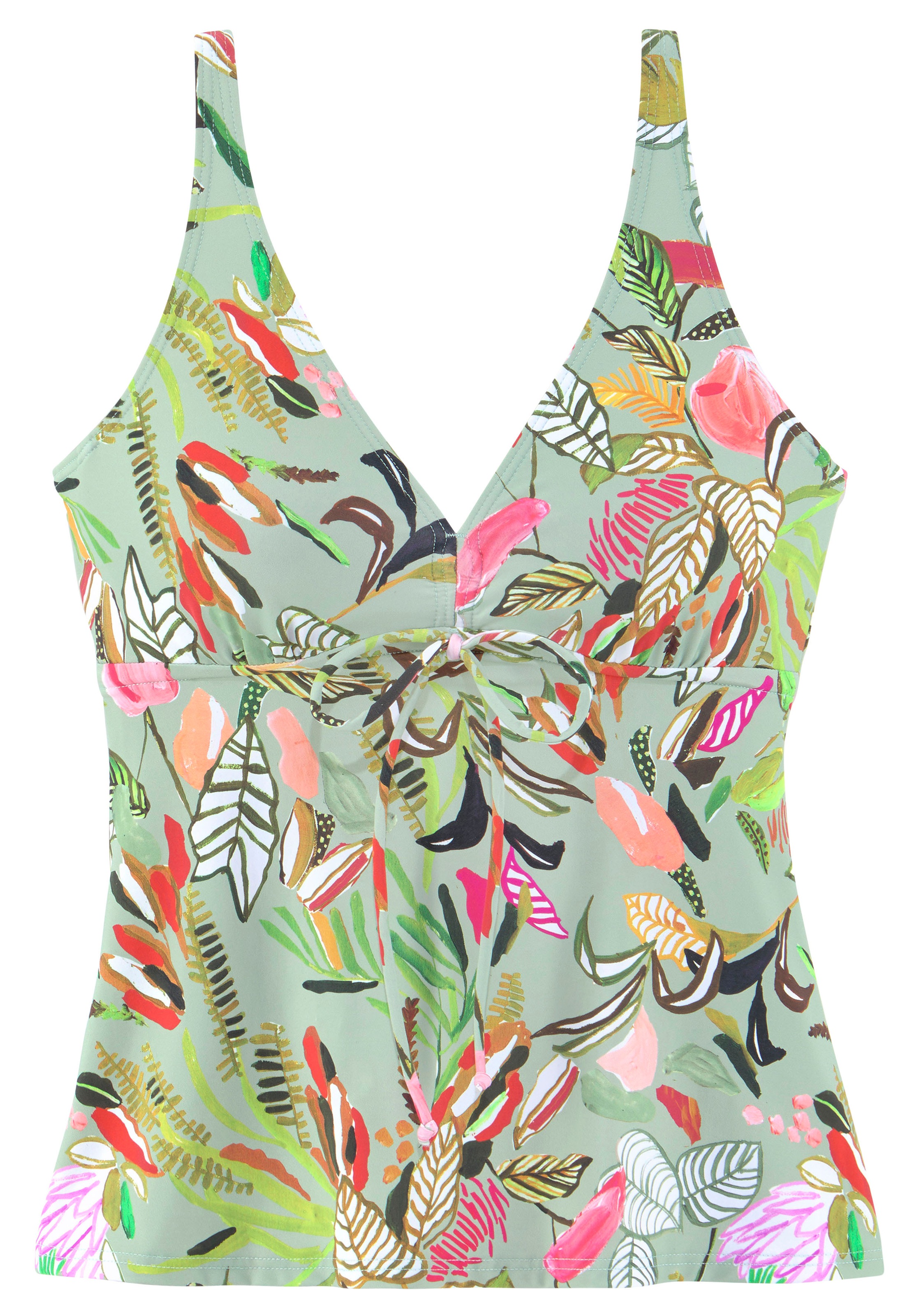 s.Oliver Bügel-Tankini-Top »Herbst«, im floralen Design