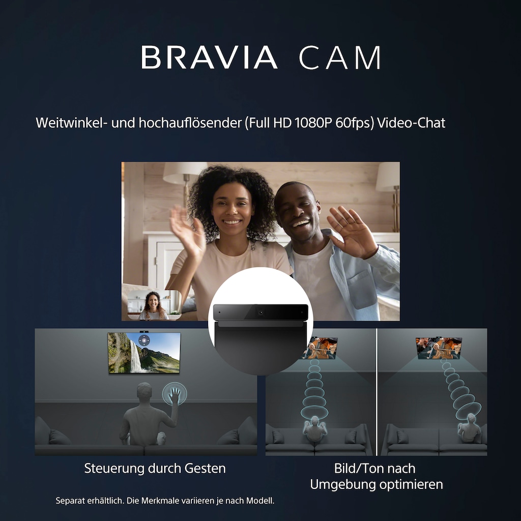 Sony LED-Fernseher »XR-55X90L«, 139 cm/55 Zoll, 4K Ultra HD, Android TV-Google TV-Smart-TV, TRILUMINOS PRO, BRAVIA CORE, mit exklusiven PS5-Features