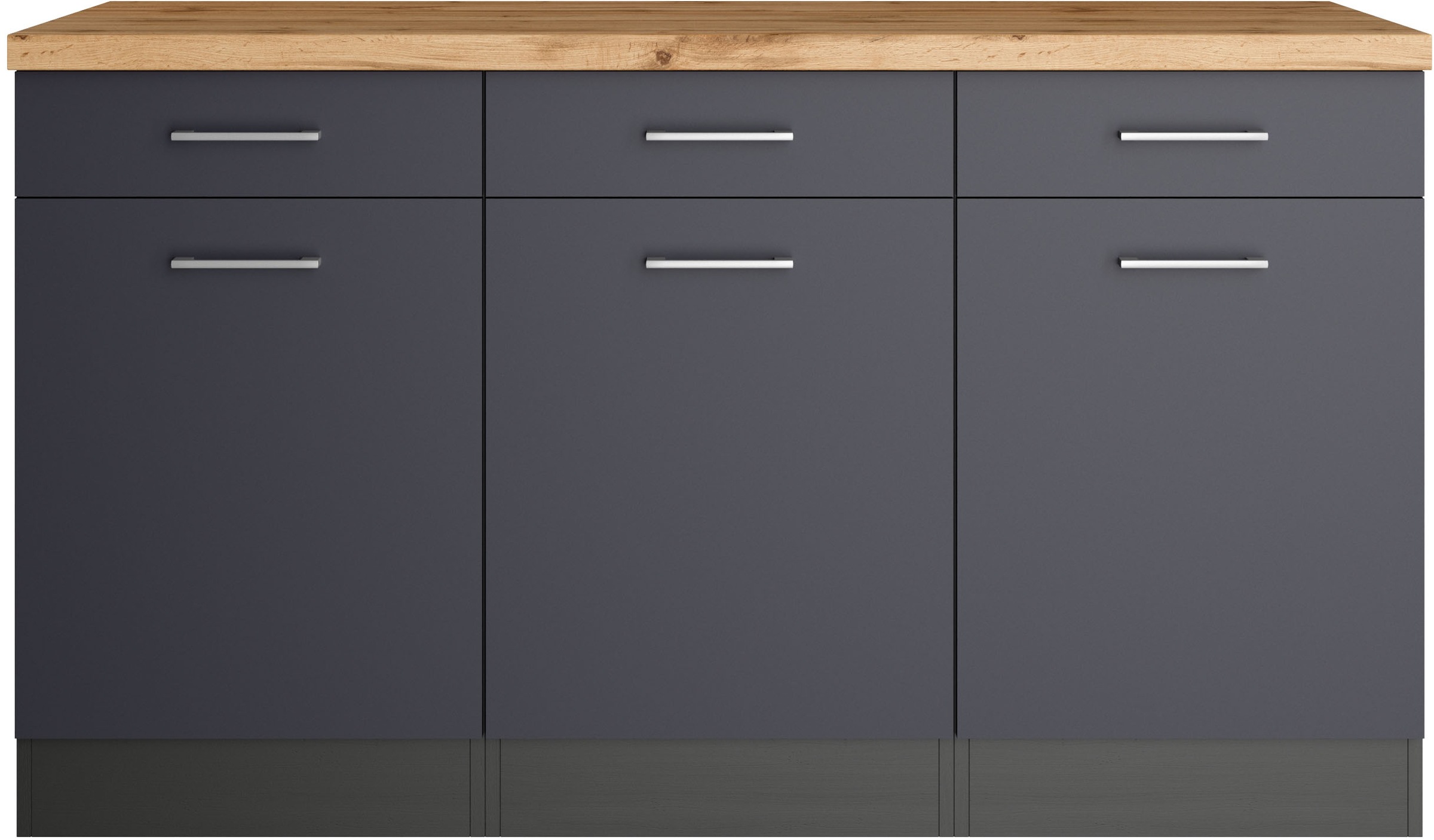 KOCHSTATION Unterschrank »KS-Milan« Unterschrank 150 cm, matte oder hochglä günstig online kaufen