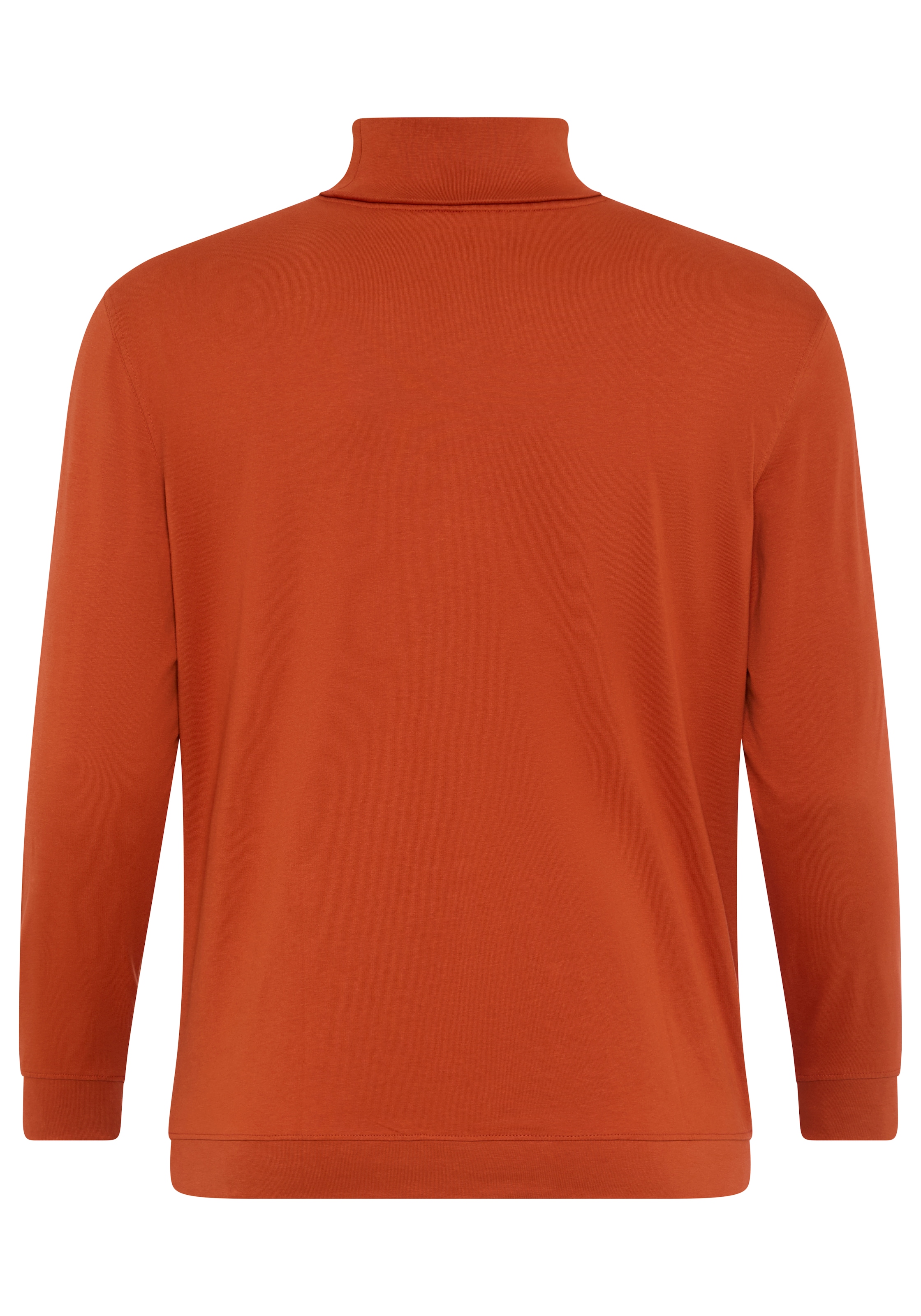 Man's World Plus Rollkragenshirt »auch in Grosse Größen bis Gr. 7XL Bauch-Fit« Regular Fit, Langarm, unifarbenes Basic-Stil