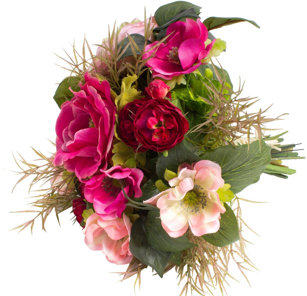 Botanic-Haus Kunstblume »Anemonen-Ranunkel-Strauß« günstig online kaufen