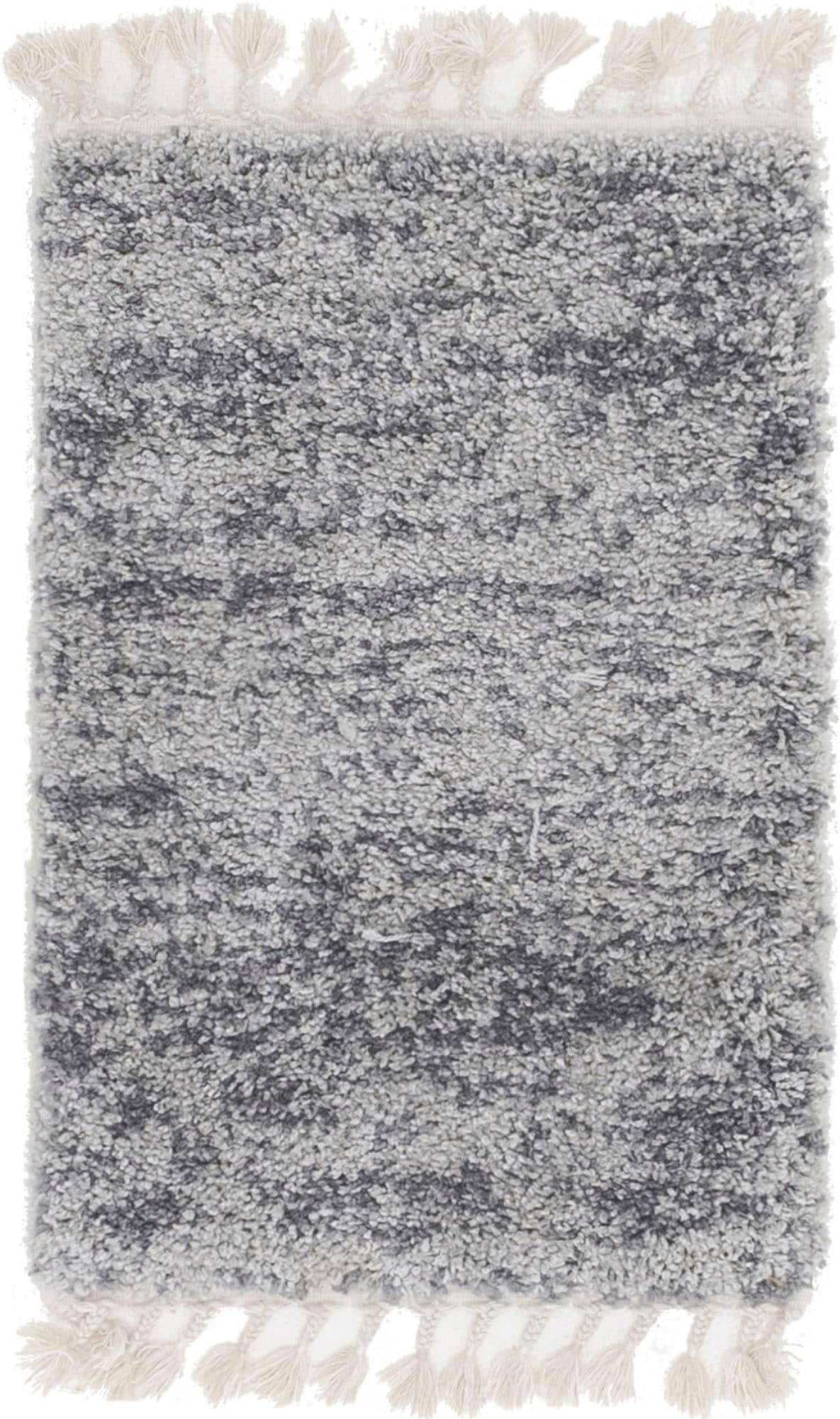 Myflair Möbel & Accessoires Hochflor-Teppich »Top Shag Lagerräumung«, rechteckig, 32 mm Höhe, gewebt, melierte Optik, weich & kuschelig, mit Fransen
