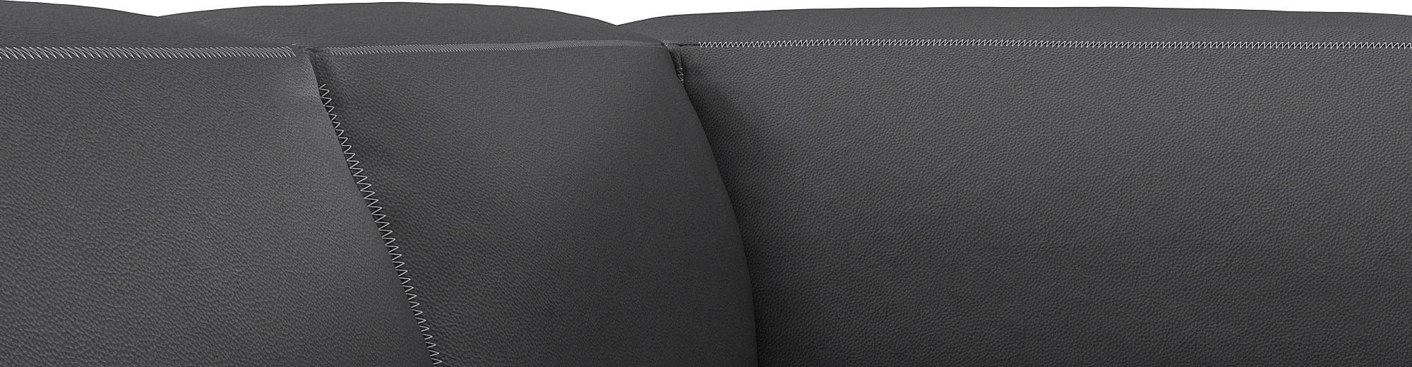 FLEXLUX Ecksofa »Lucera, super bequem durch hochwertigen Sitzaufbau mit Kaltschaum«, modern & anschmiegsam, L-Form, Designsofa