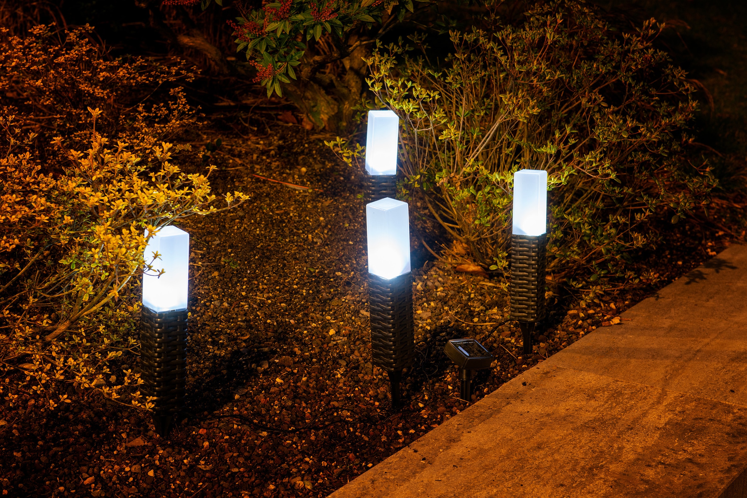 näve LED Solarleuchte »Merle«, 1 flammig, Solar