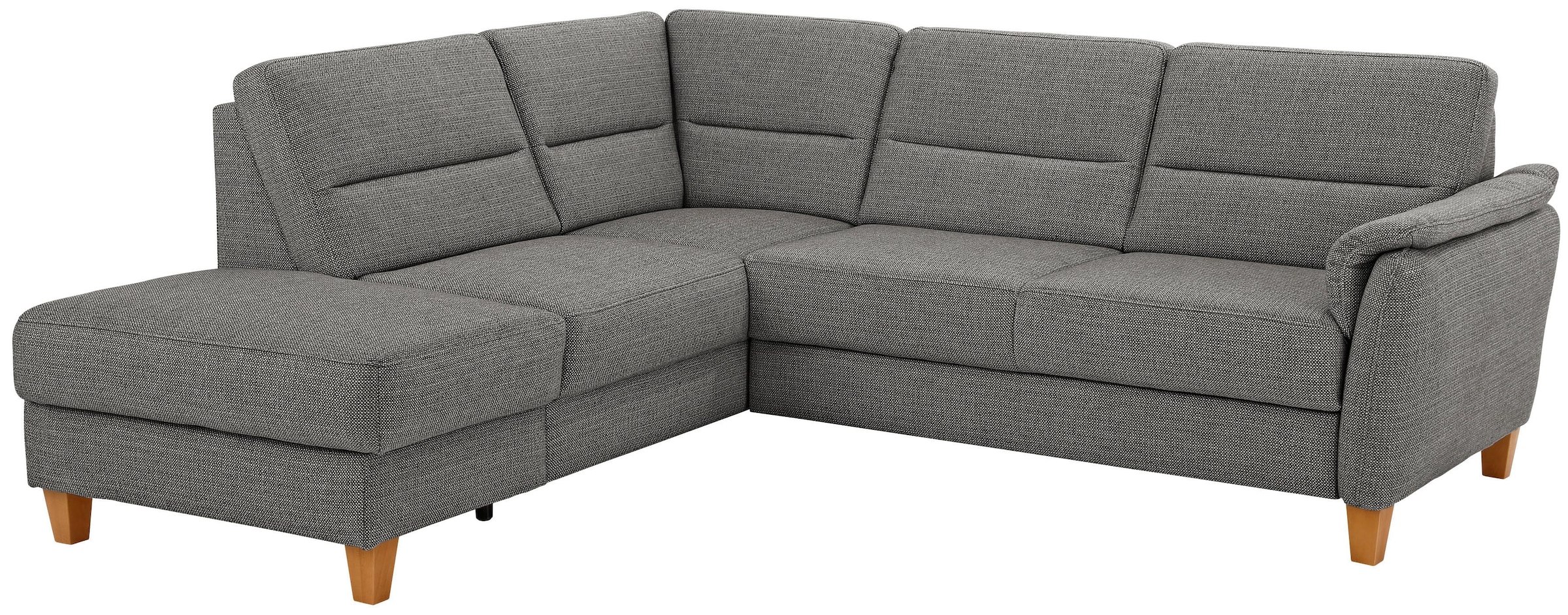 Home affaire Ecksofa »Palmera L-Form«, Federkern, wahlweise mit Bettfunktion und mit/ohne Stauraum