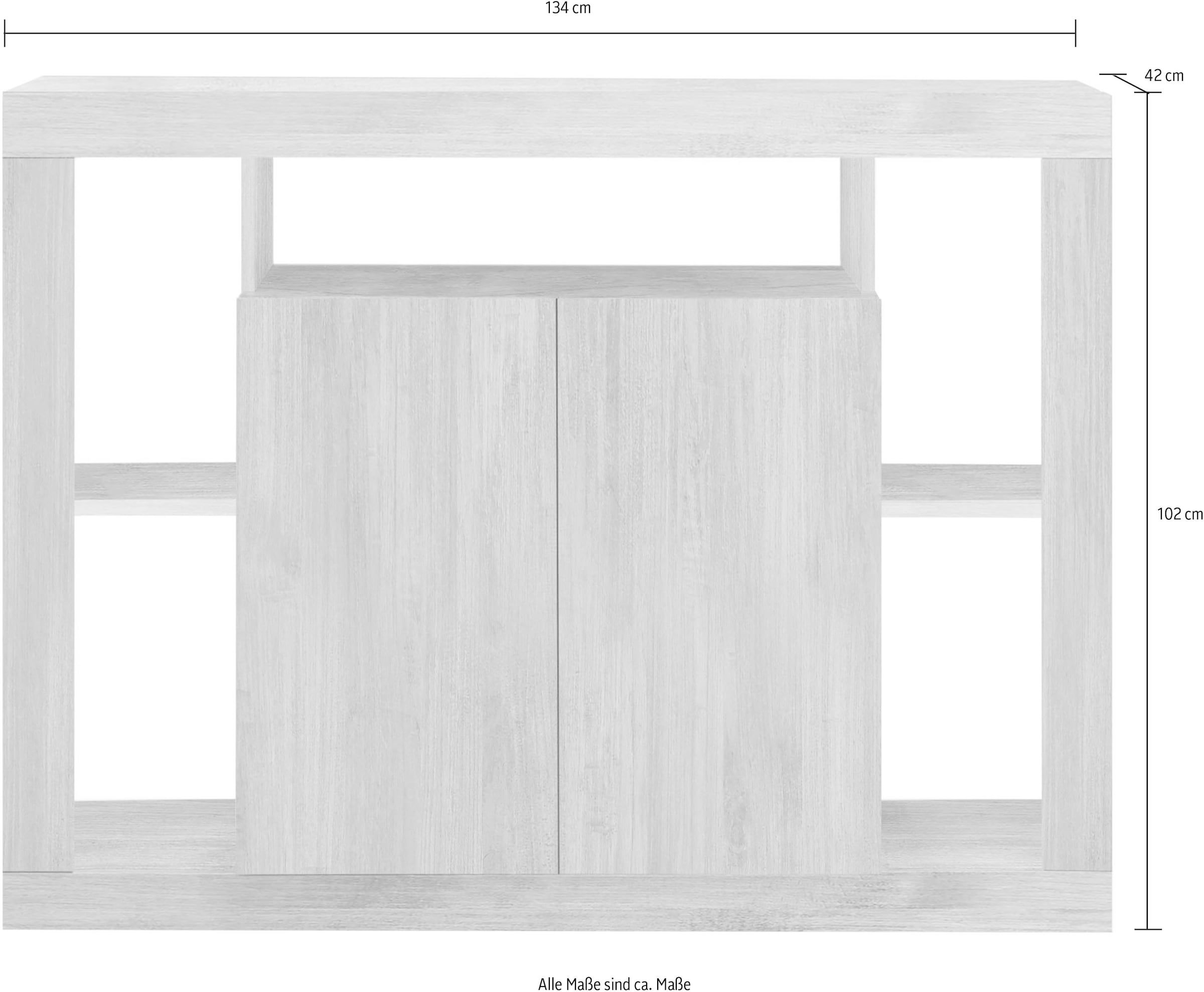 INOSIGN Sideboard »Rimini« Breite 134 cm