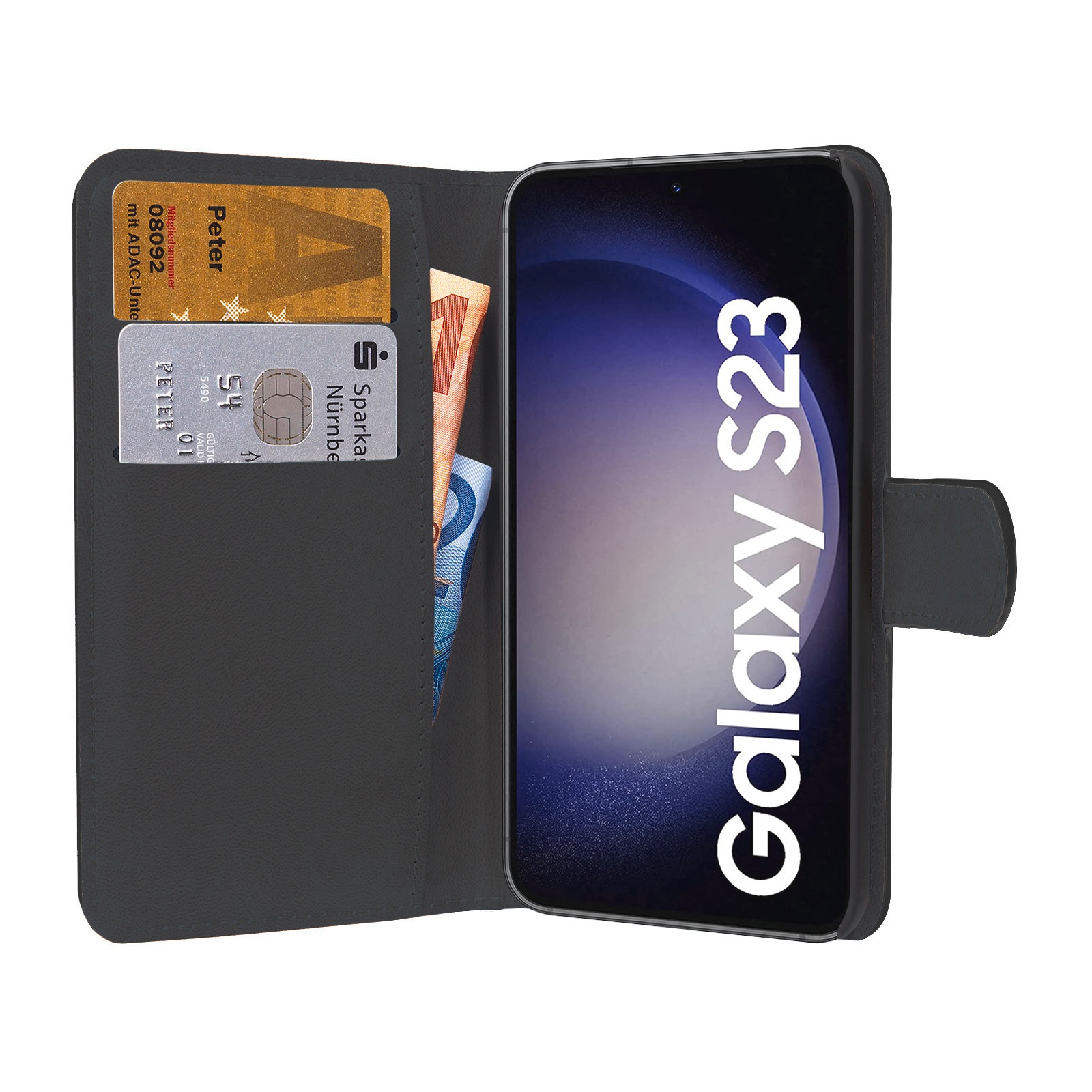 PEDEA Backcover »Book Cover Classic« Hülle geeignet für Samsung Galaxy S23 FE 5G