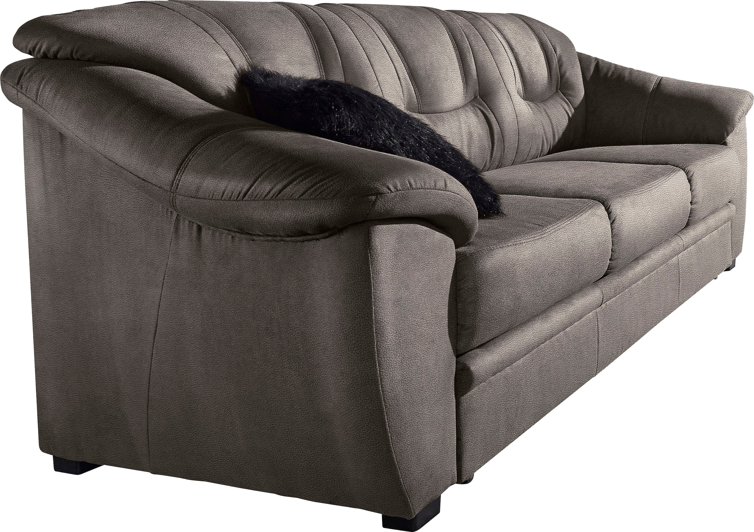 sit&more 3-Sitzer »Safira«, inklusive komfortablem Federkern, wahlweise mit Bettfunktion