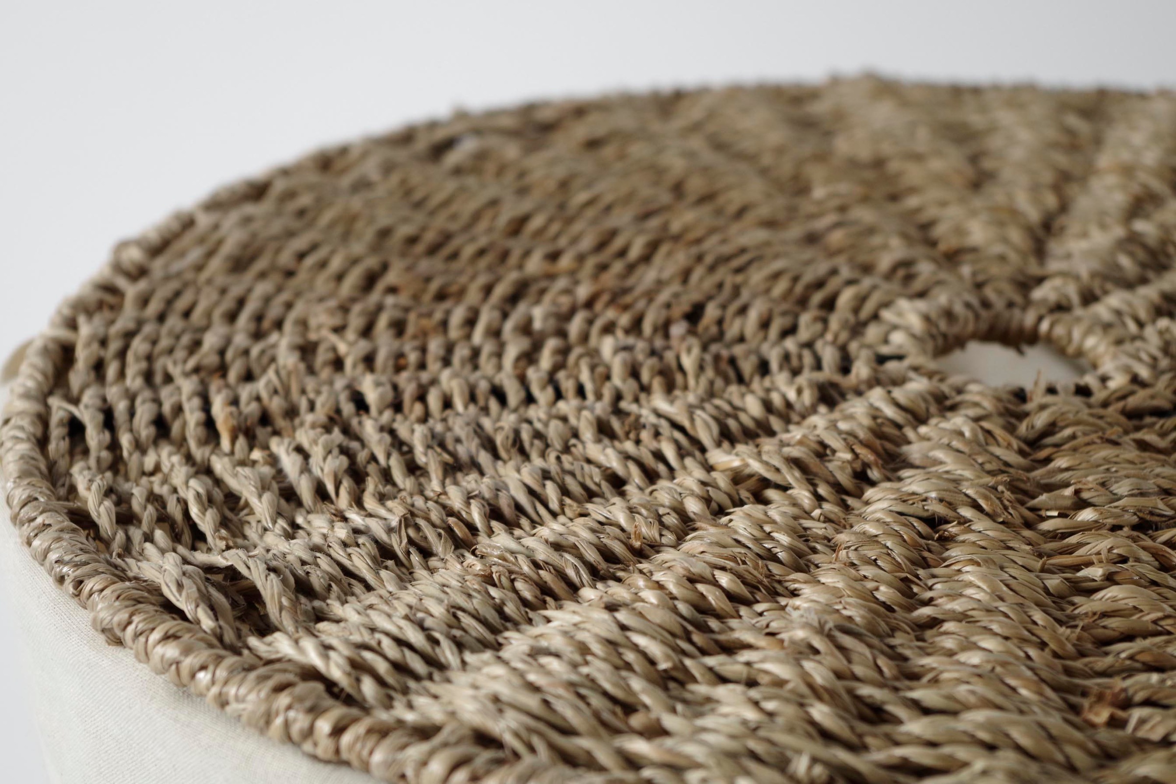 locker Wäschekorb »NATUR« Wäschesammler aus Seegras, Höhe ca. 50 cm günstig online kaufen