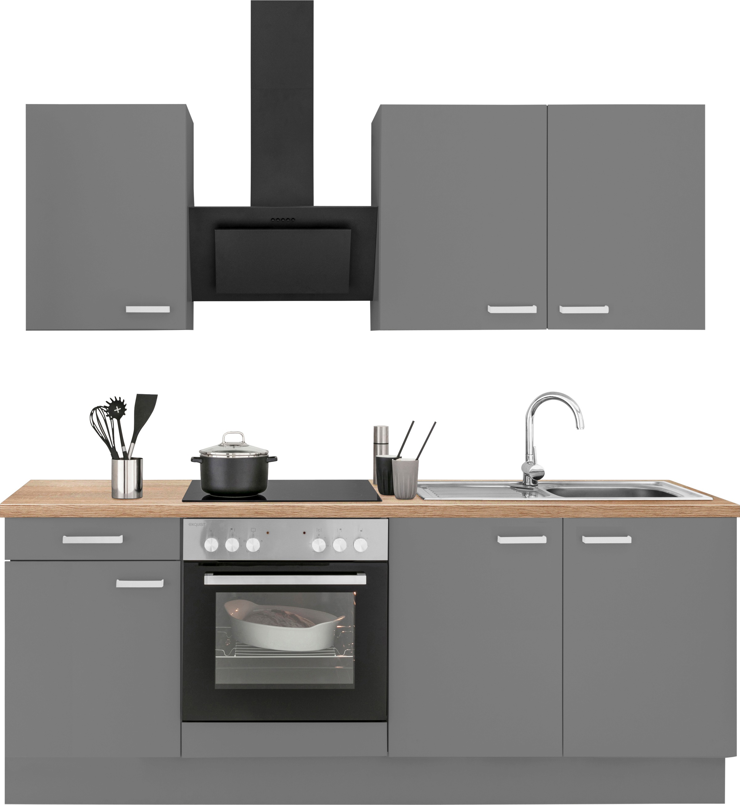 OPTIFIT Küchenzeile »Parma« ohne E-Geräte, Breite 210 cm günstig online kaufen