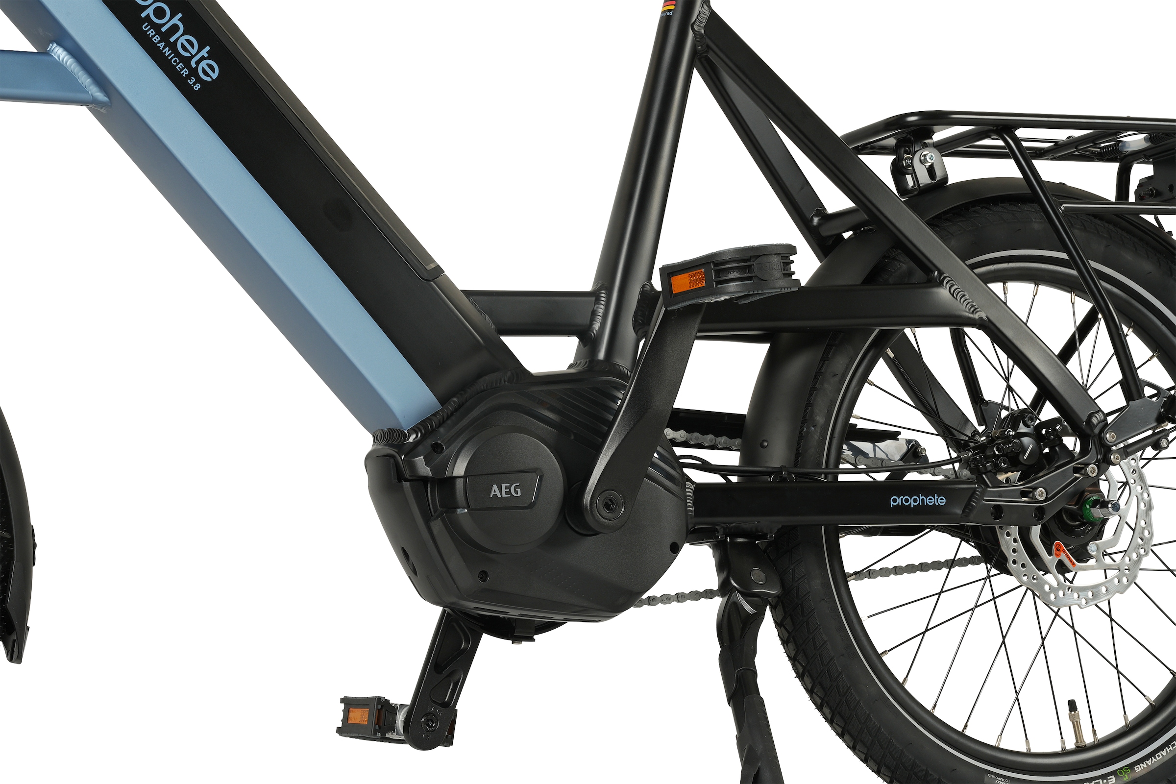 Prophete »Urbanicer 3.8« 7 Gang Shimano Nexus Schaltwerk Nabenschaltung Mittelmotor 250 W