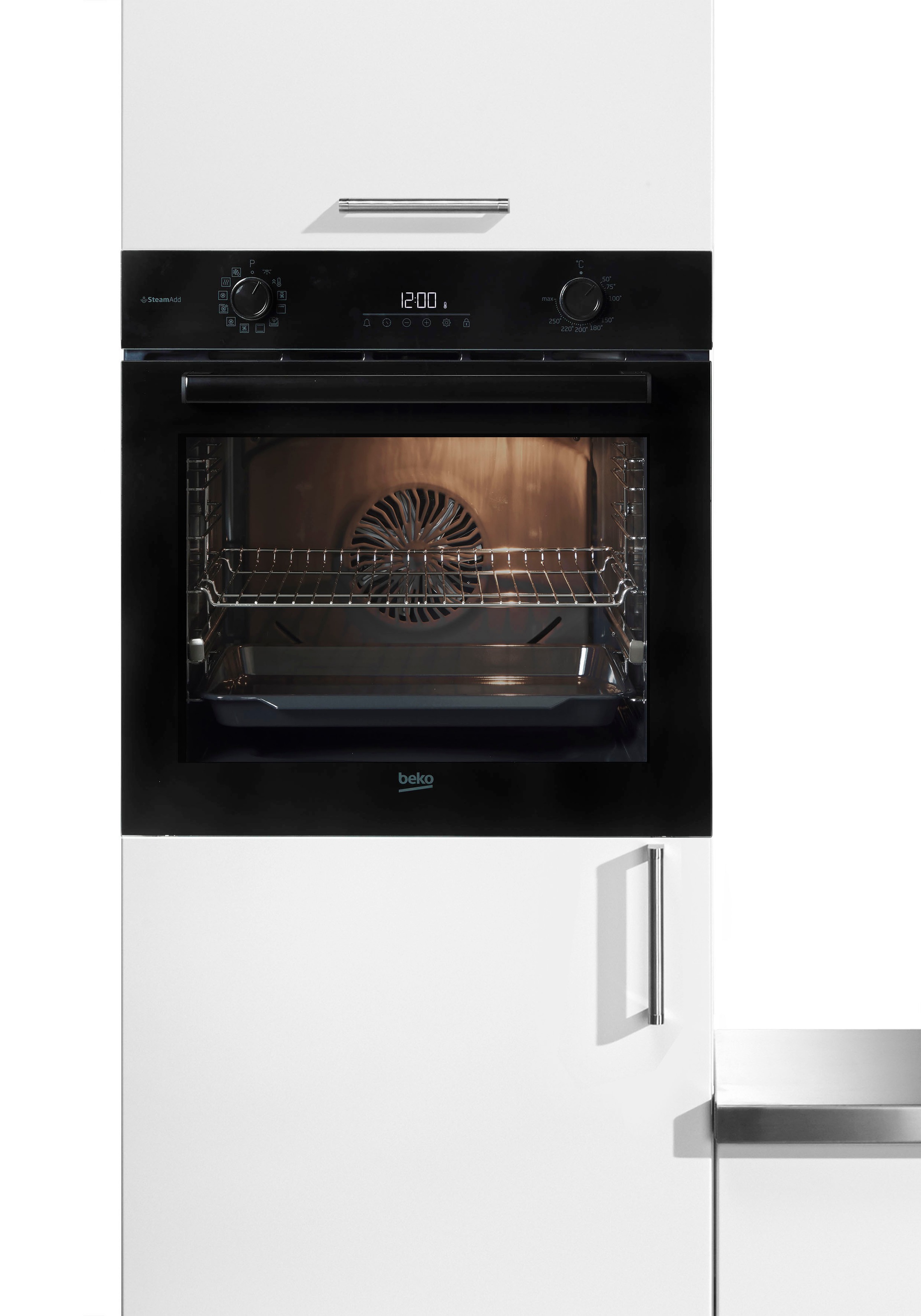 BEKO Einbaubackofen b300 »BBIS17300BCS 7724086726«, mit 1-fach-Teleskopausz günstig online kaufen