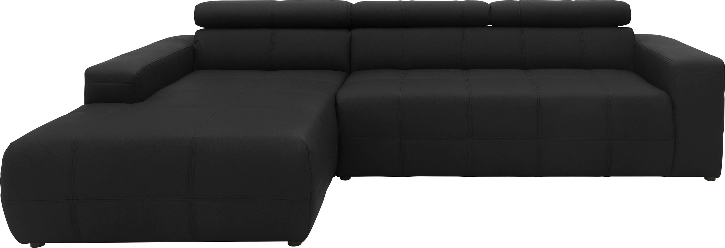 DOMO collection Ecksofa »Brandon B/T/H: 289/177/80 cm, whlw. mit Sitztiefen günstig online kaufen