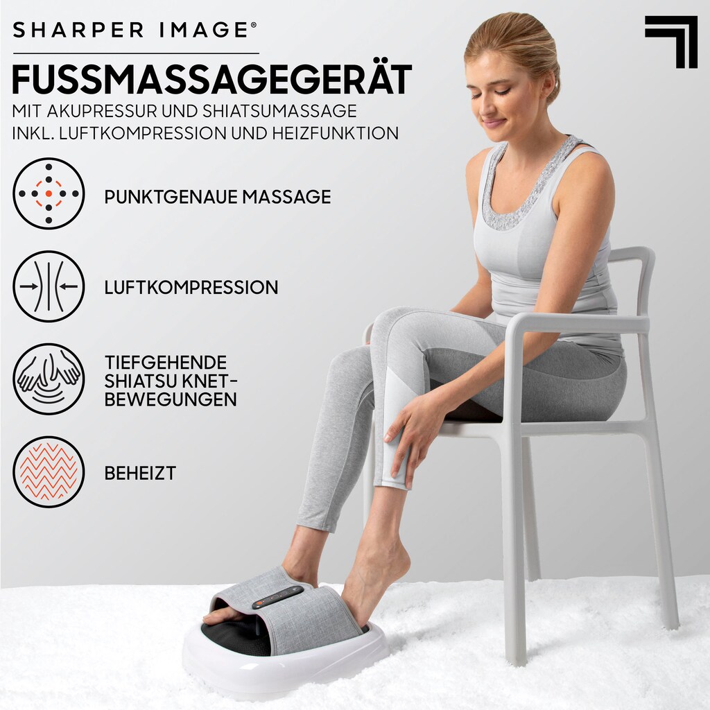 Sharper Image Shiatsu-Fußmassagegerät »Fußmassage«