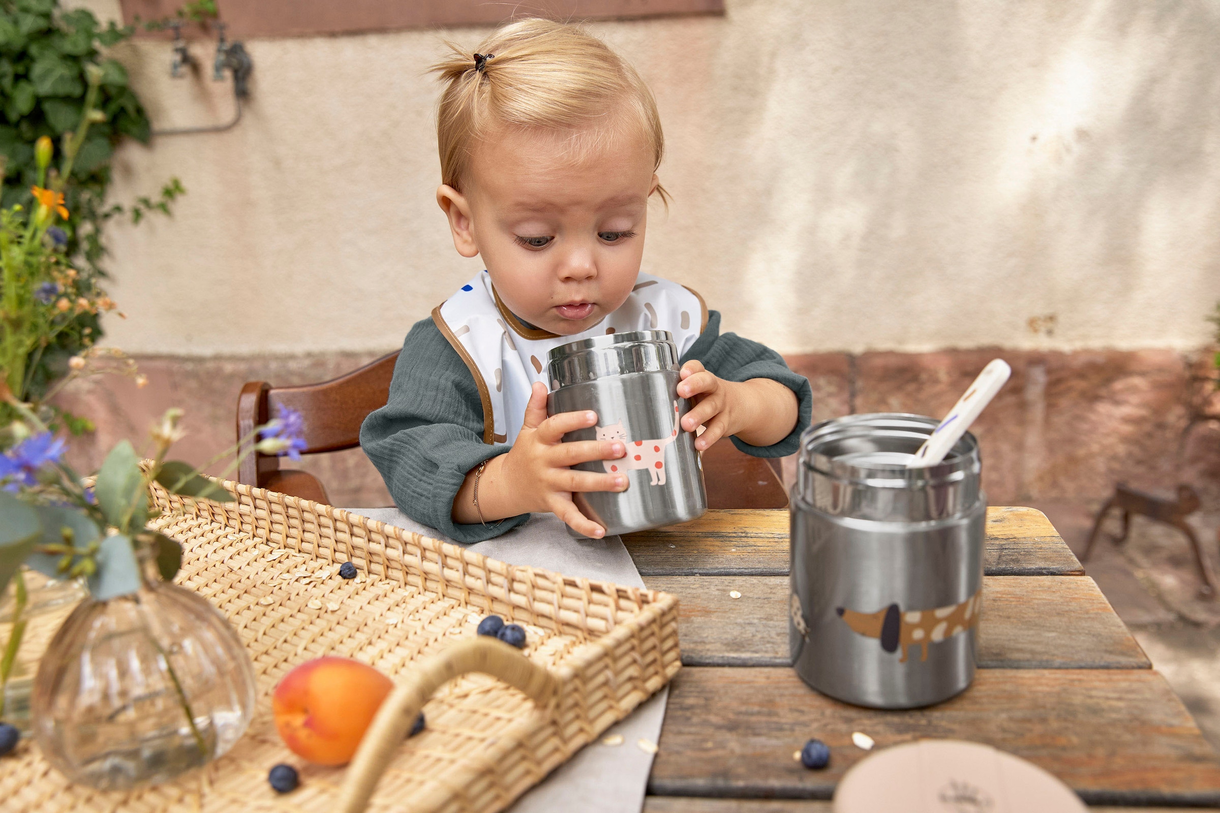 LÄSSIG Thermobehälter »Little Mateys, royal blue«, (1 tlg.)