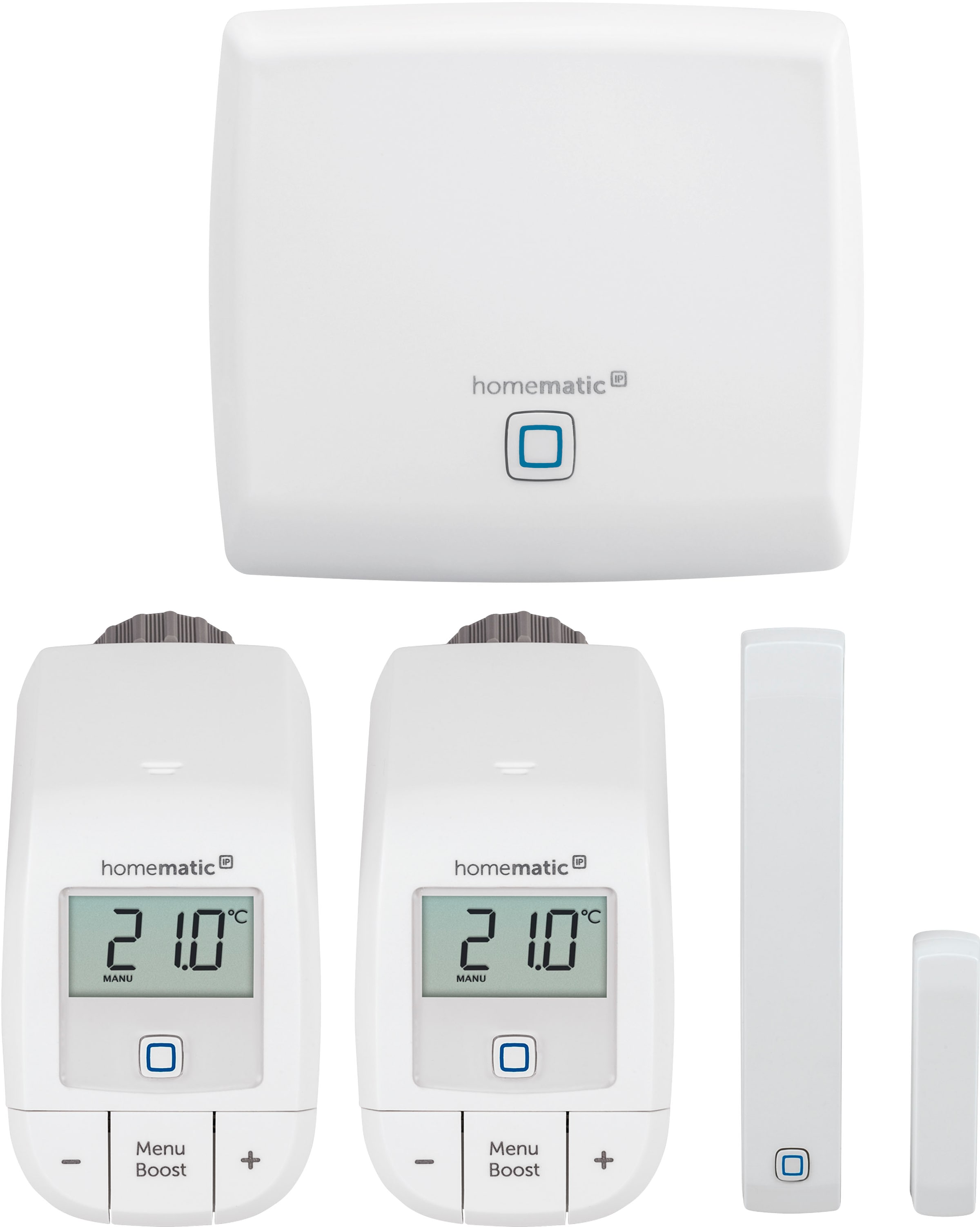 Homematic IP Smart-Home Starter-Set »Heizen Basic M (4-tlg)«