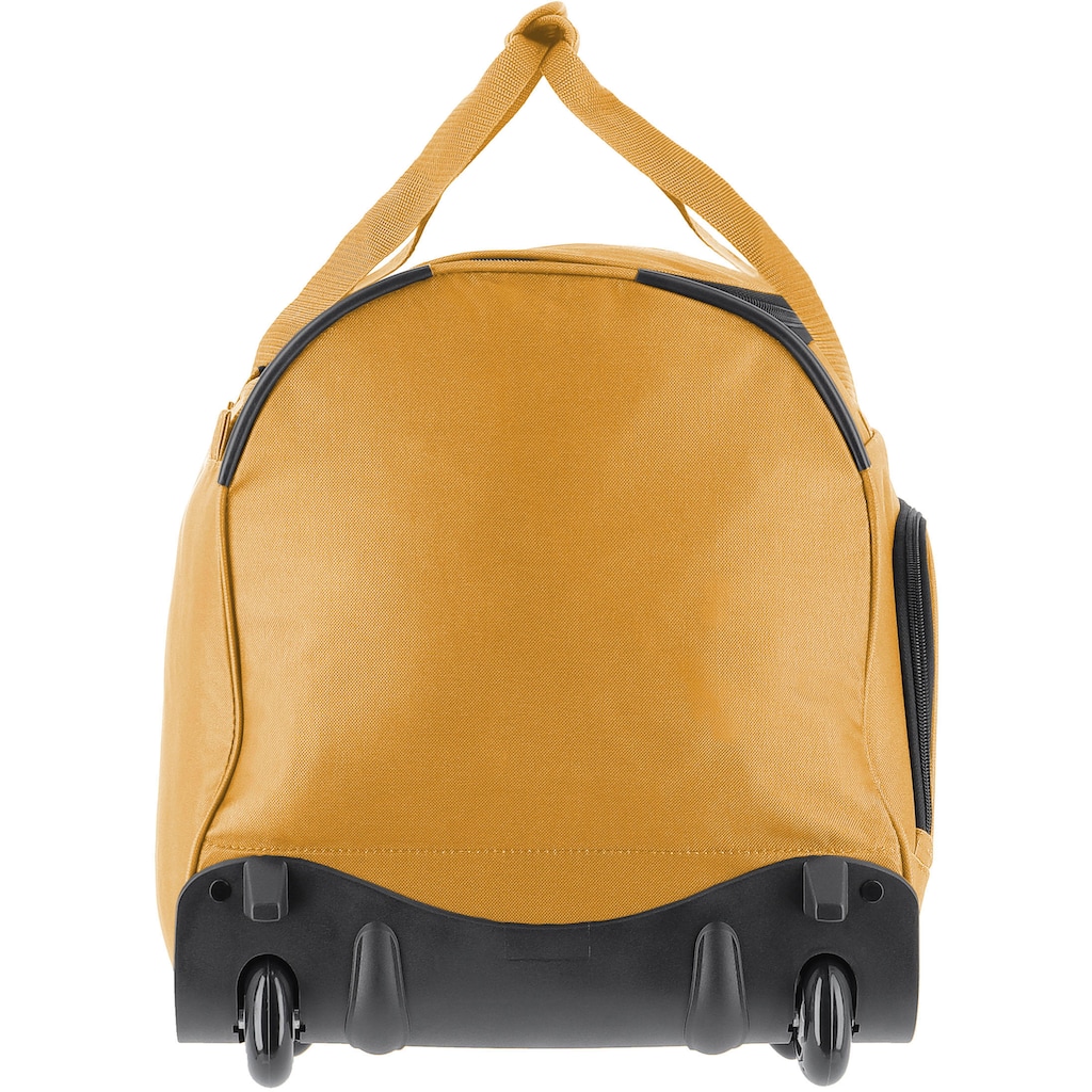 travelite Reisetasche »Basics Fresh, 71 cm, gelb«, Duffle Bag Reisegepäck Reisebag mit Trolleyfunktion