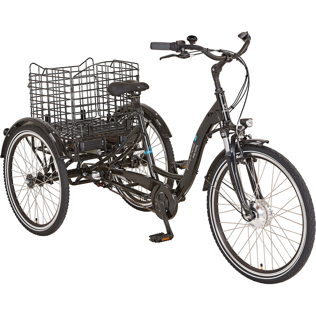 Prophete E-Bike »CARGO 3R 20.ESL.10«, 3 Gang, Shimano, Nexus, Frontmotor 250 W