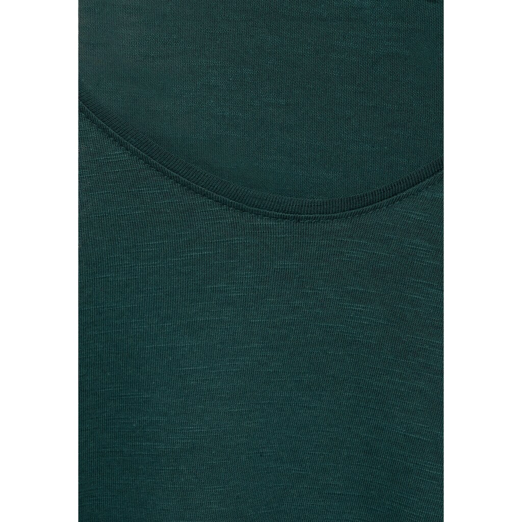 Cecil 3/4-Arm-Shirt, im Basic-Style