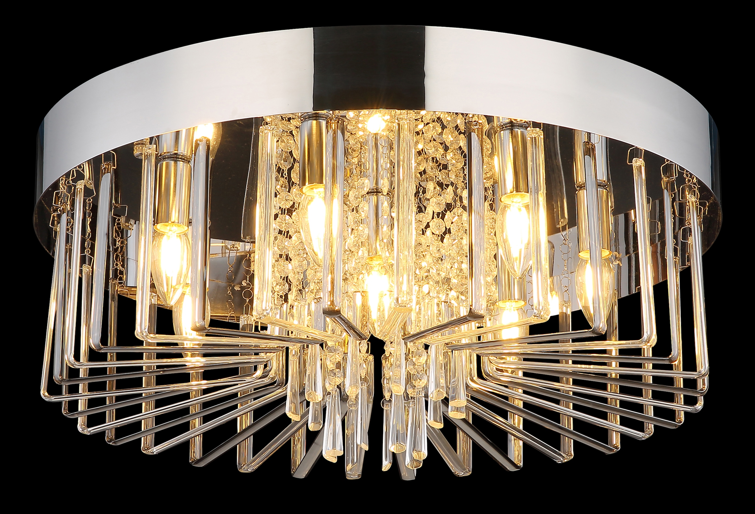 GLOBO LIGHTING Deckenleuchte »KIRINA« E14 1 Stk. Deckenlampe Wohnzimmer-Leuchte Schlafzimmer-Leuchte Flur Küche