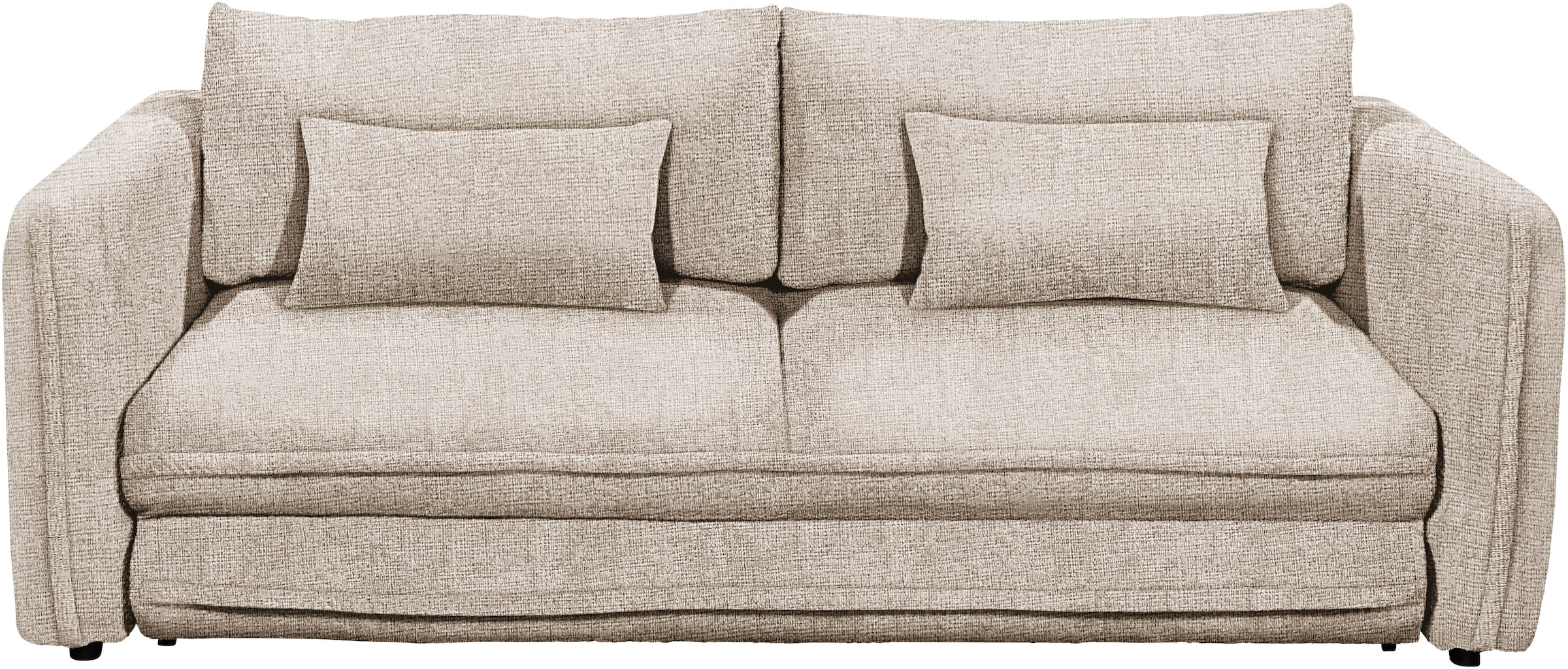 ED EXCITING DESIGN Schlafsofa »Stanley«, mit Bettkasten & 2 Zierkissen