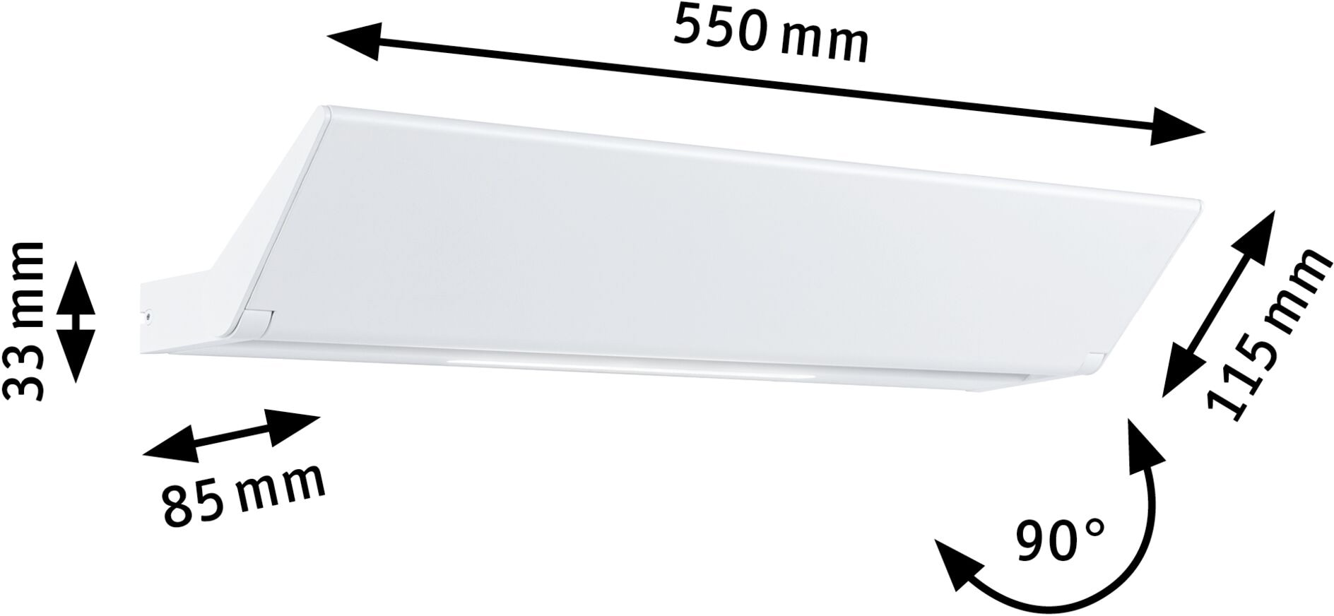 Paulmann Wandleuchte »Ranva«, 1 flammig