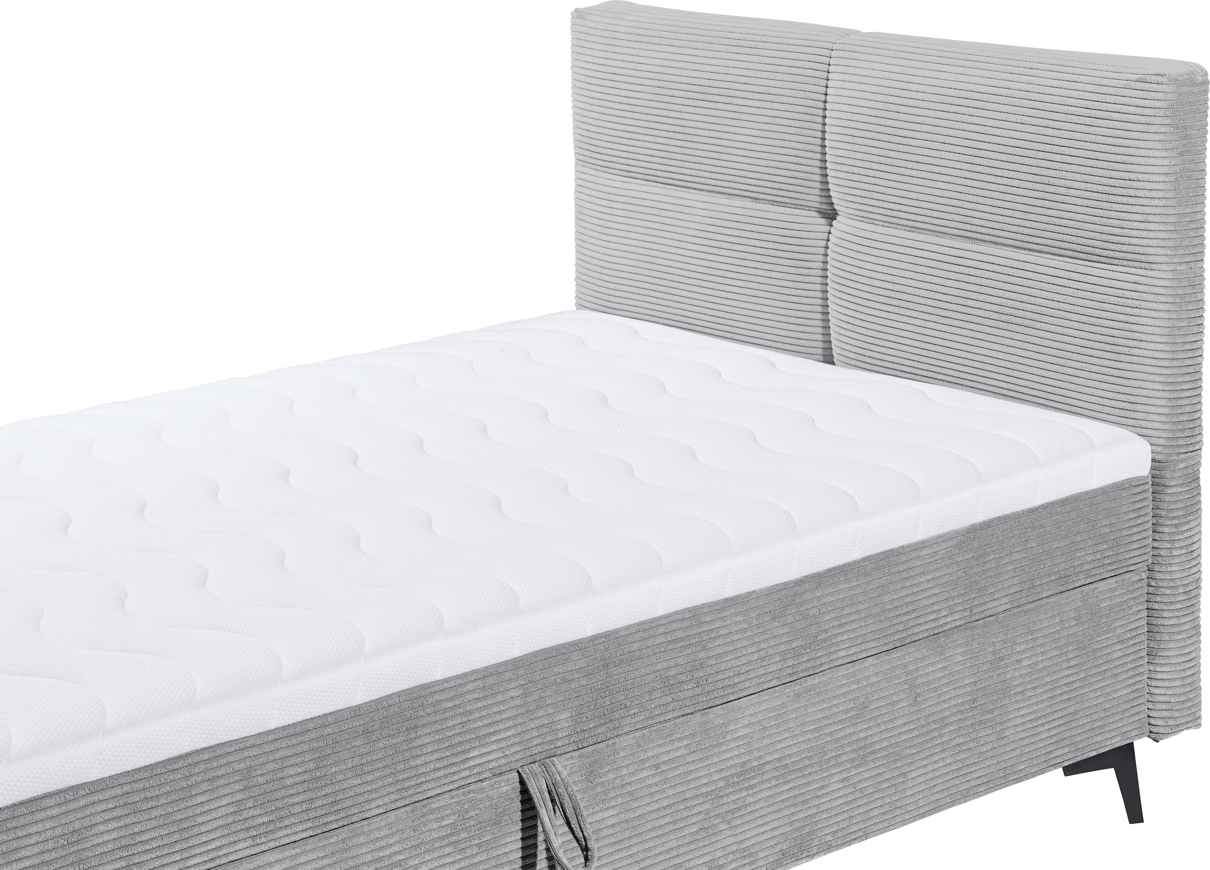ED EXCITING DESIGN Boxbett »Andon« mit Bettkasten, integrierter Topper, universell aufbaubar