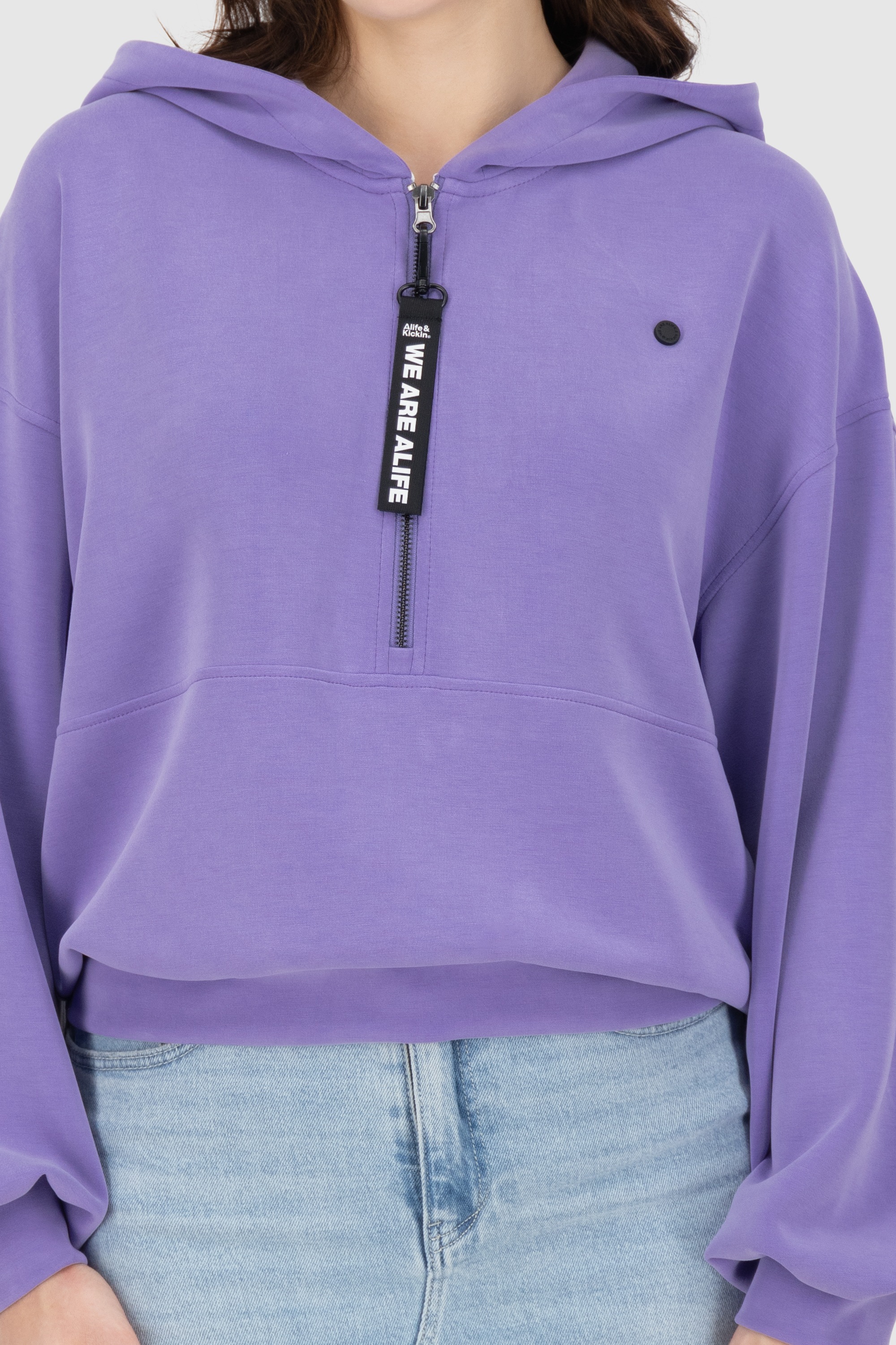 Alife & Kickin Kapuzensweatshirt »Damen FlaviaAK N«, Supersofter Hoodie Kapuzenpullover, Pullover mit Kapuze