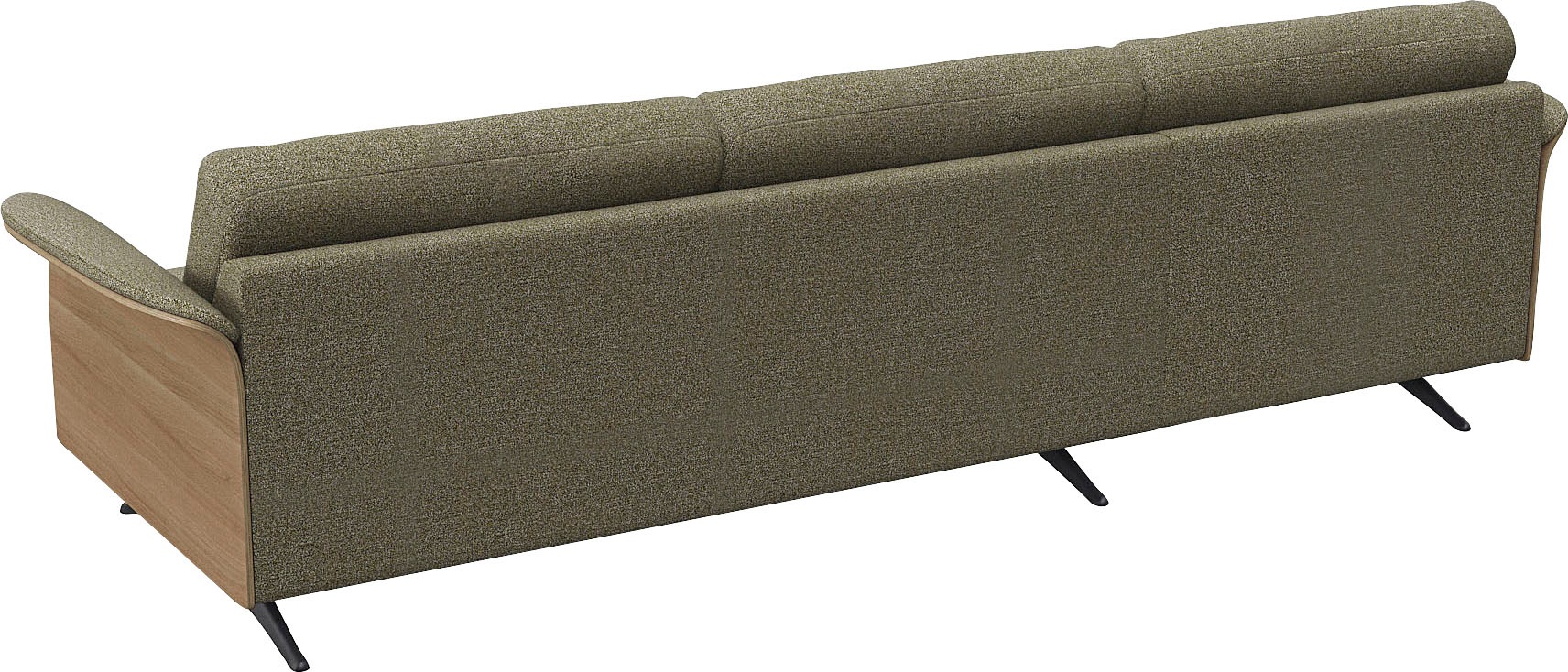 FLEXLUX Ecksofa »Glow, super bequem durch hochwertigem Sitzaufbau mit Federkern, L-Form«, Modernes skandinavisches Design
