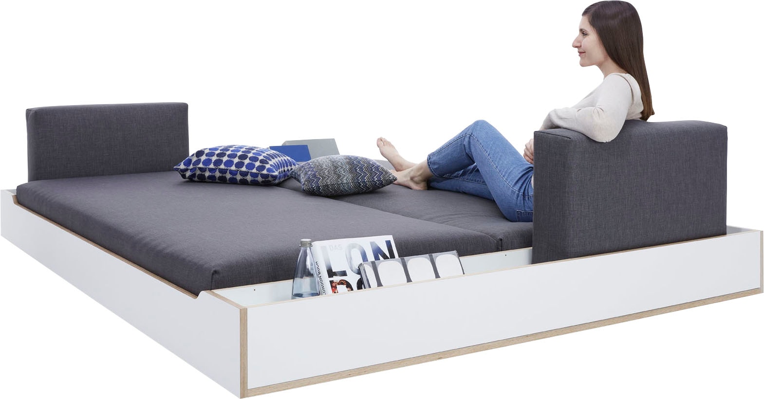 4. Bild von Müller SMALL LIVING Futonbett »MAUDE Bett«