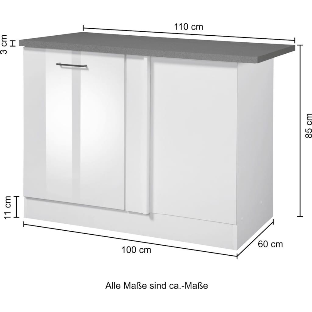 HELD MÖBEL Eckunterschrank »Trier«