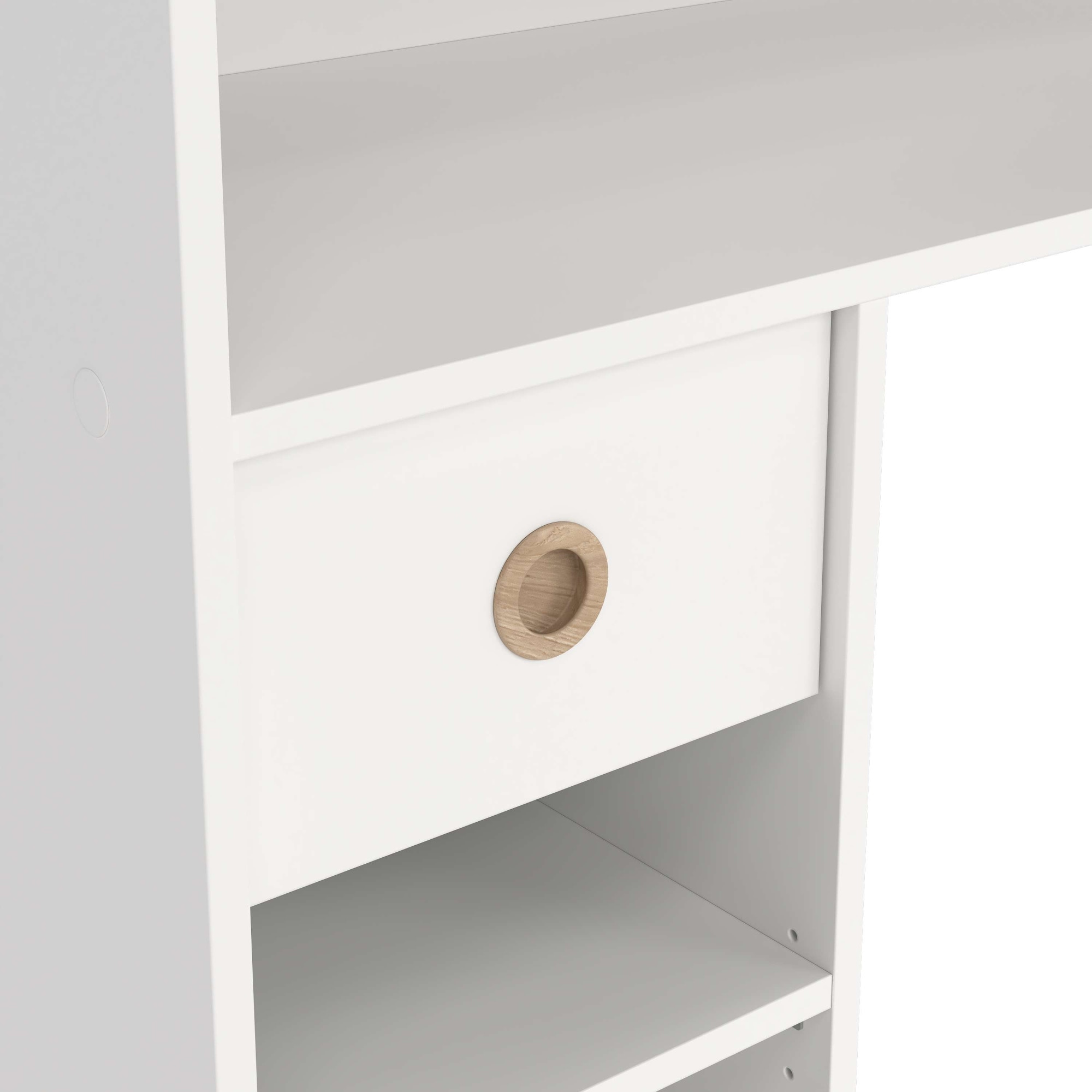 Home affaire Etagenbett »Hochbett mit viel Stauraum und Schrank« Hohes Kinderbett mit integriertem Kleiderschrank