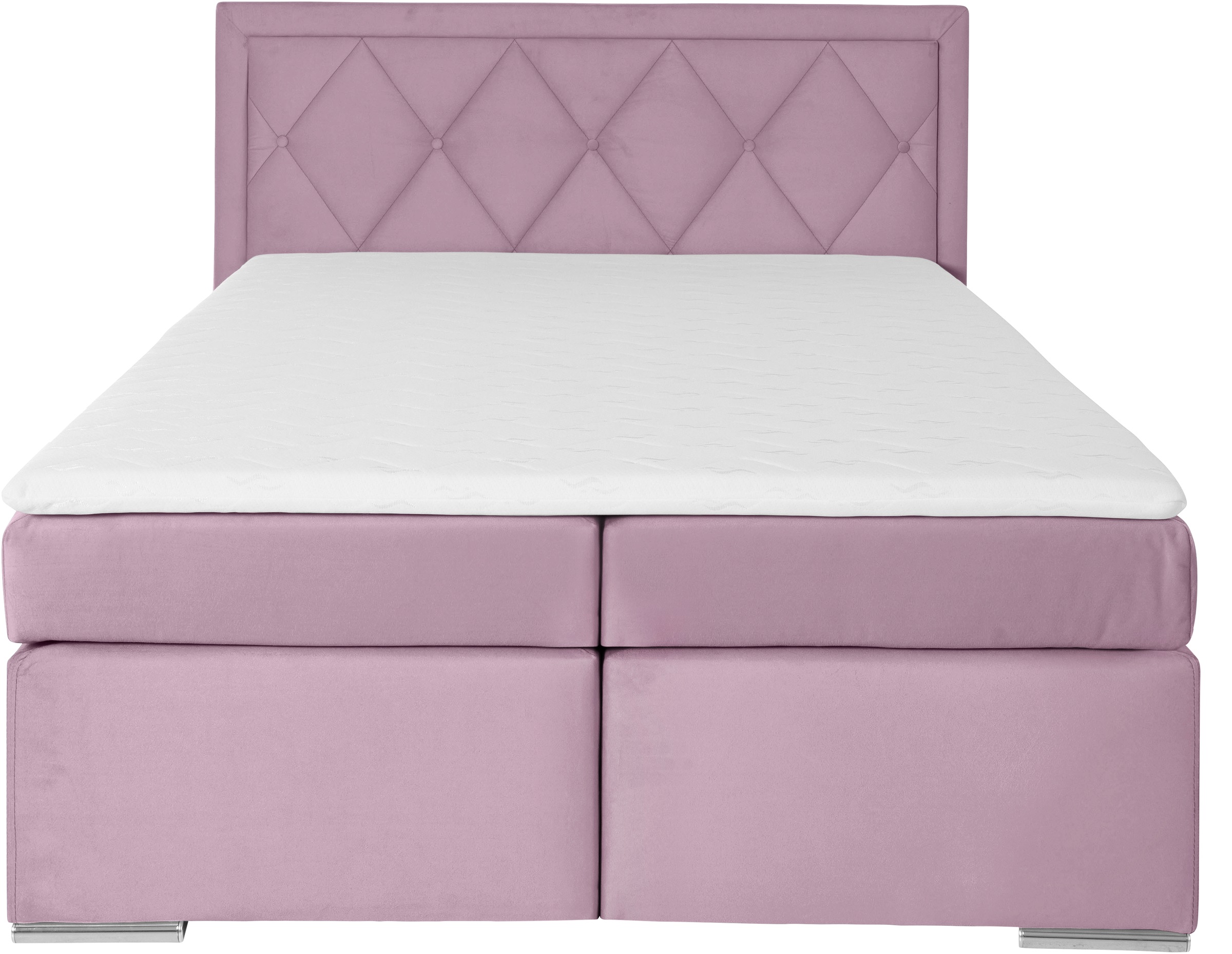 Leonique Boxbett »Alfie, Bestseller, wahlweise mit Bettkasten«, mit Knopfheftung im Kopfteil, H2, H3 und H4 wählbar