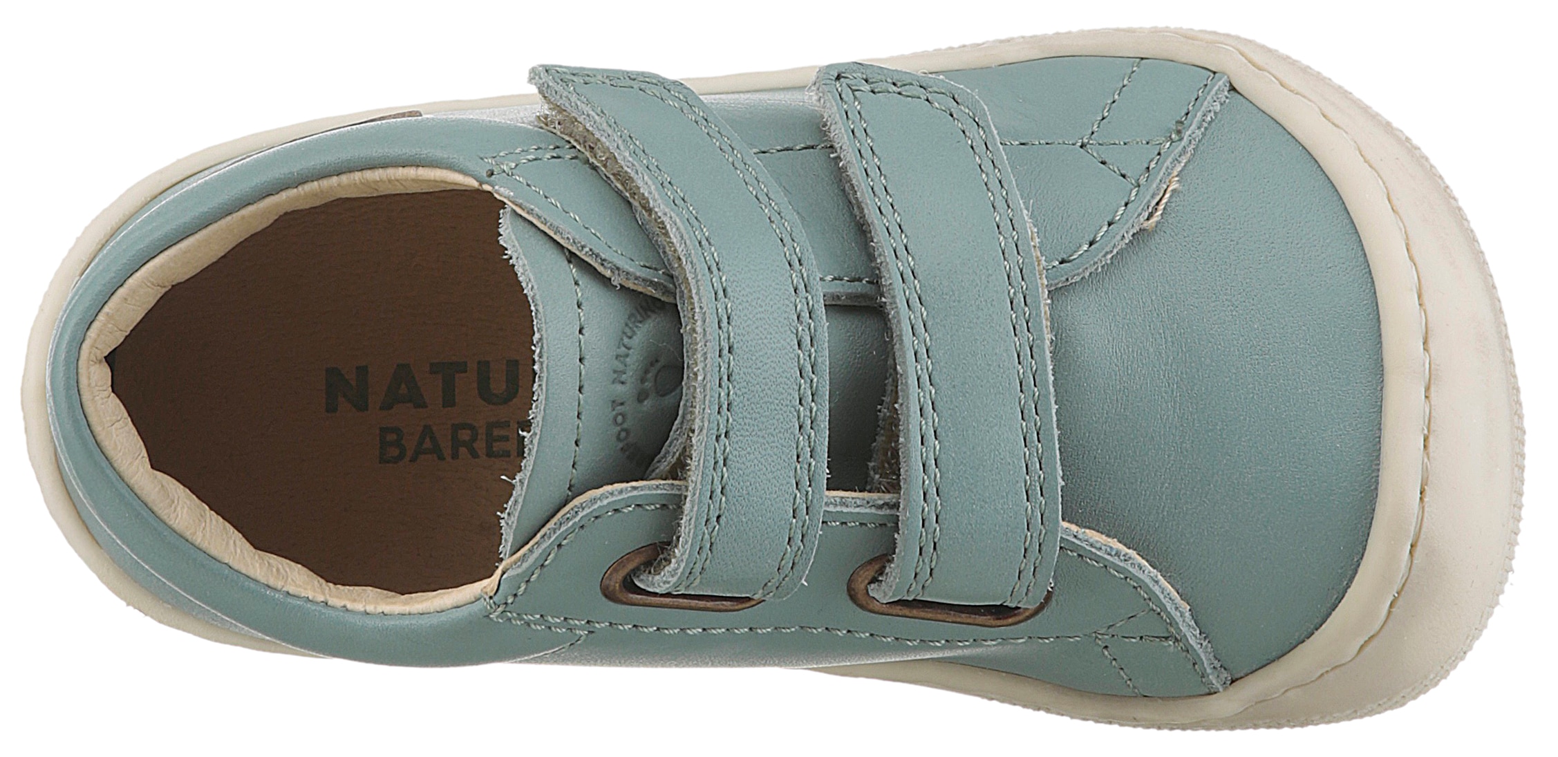 Naturino Barfußschuh »BAREFOOT AMUR VL«, Klettschuh mit Lederinnenausstattung, Größenschablone zum Download