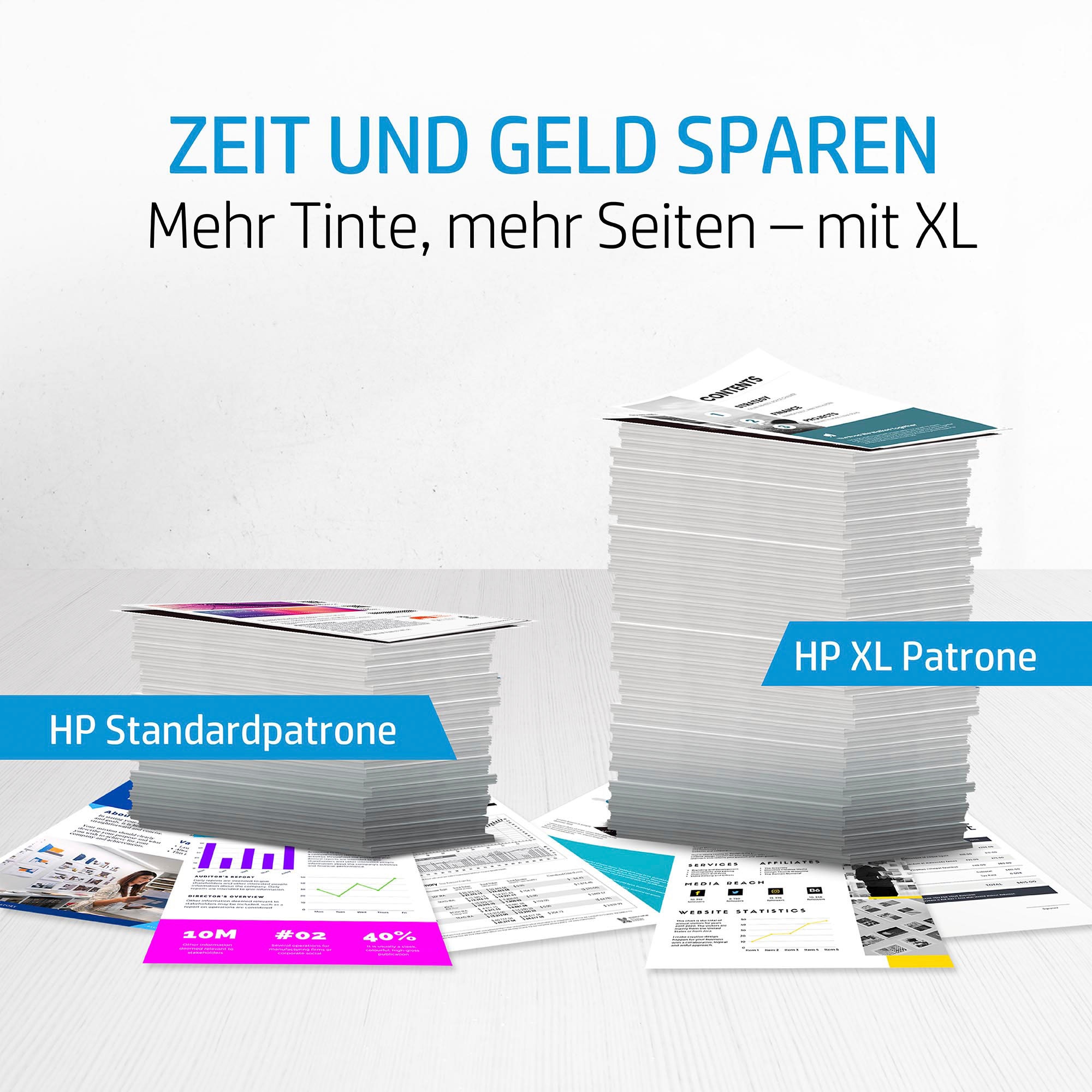 HP Tintenpatrone »304«, (Spar-Set), jetzt Instant Ink original im / schwarz/cyan %Sale Druckerpatrone /magenta/yellow 304