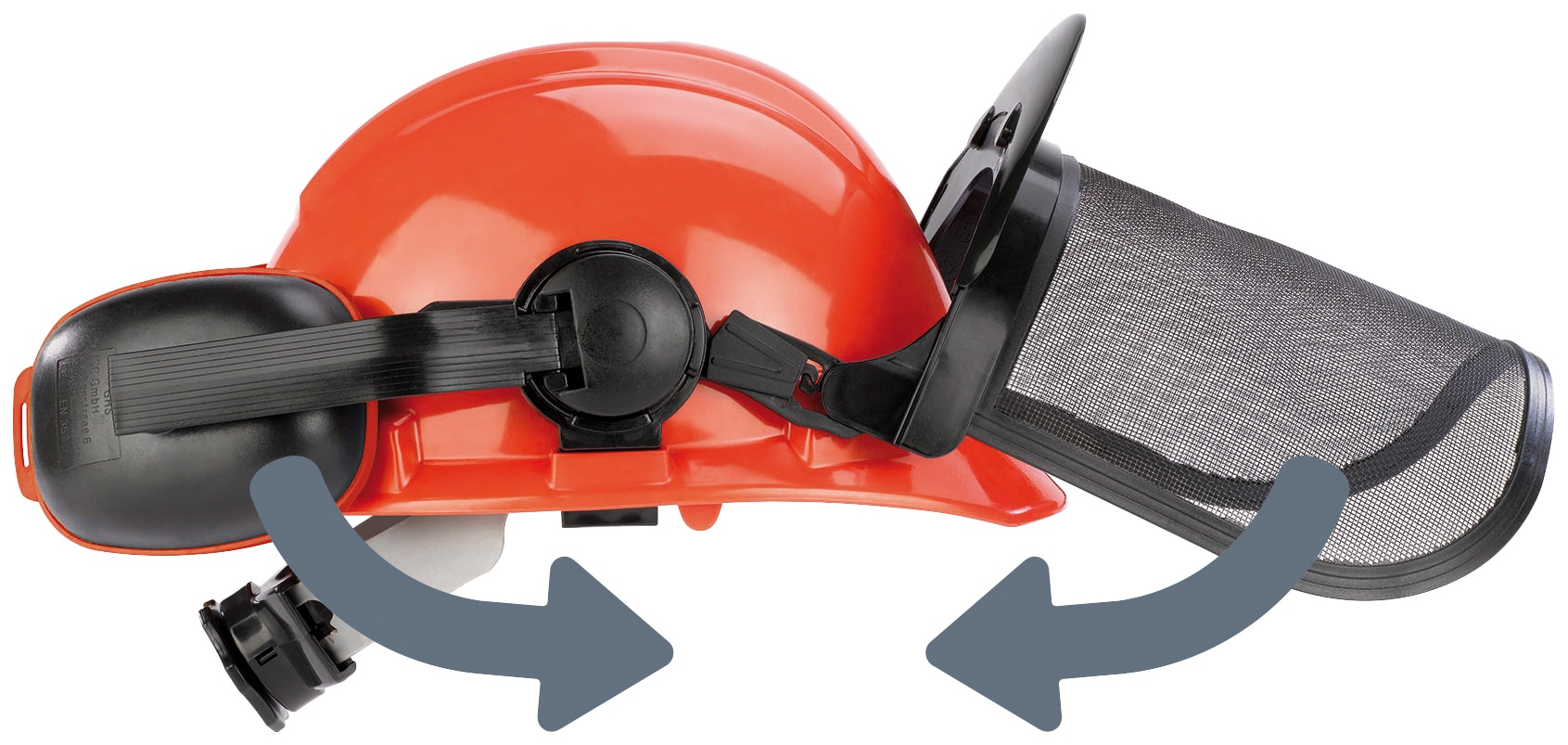 Einhell Forsthelm »BG-SH 1«, mit erstellbarem Gehörschutz