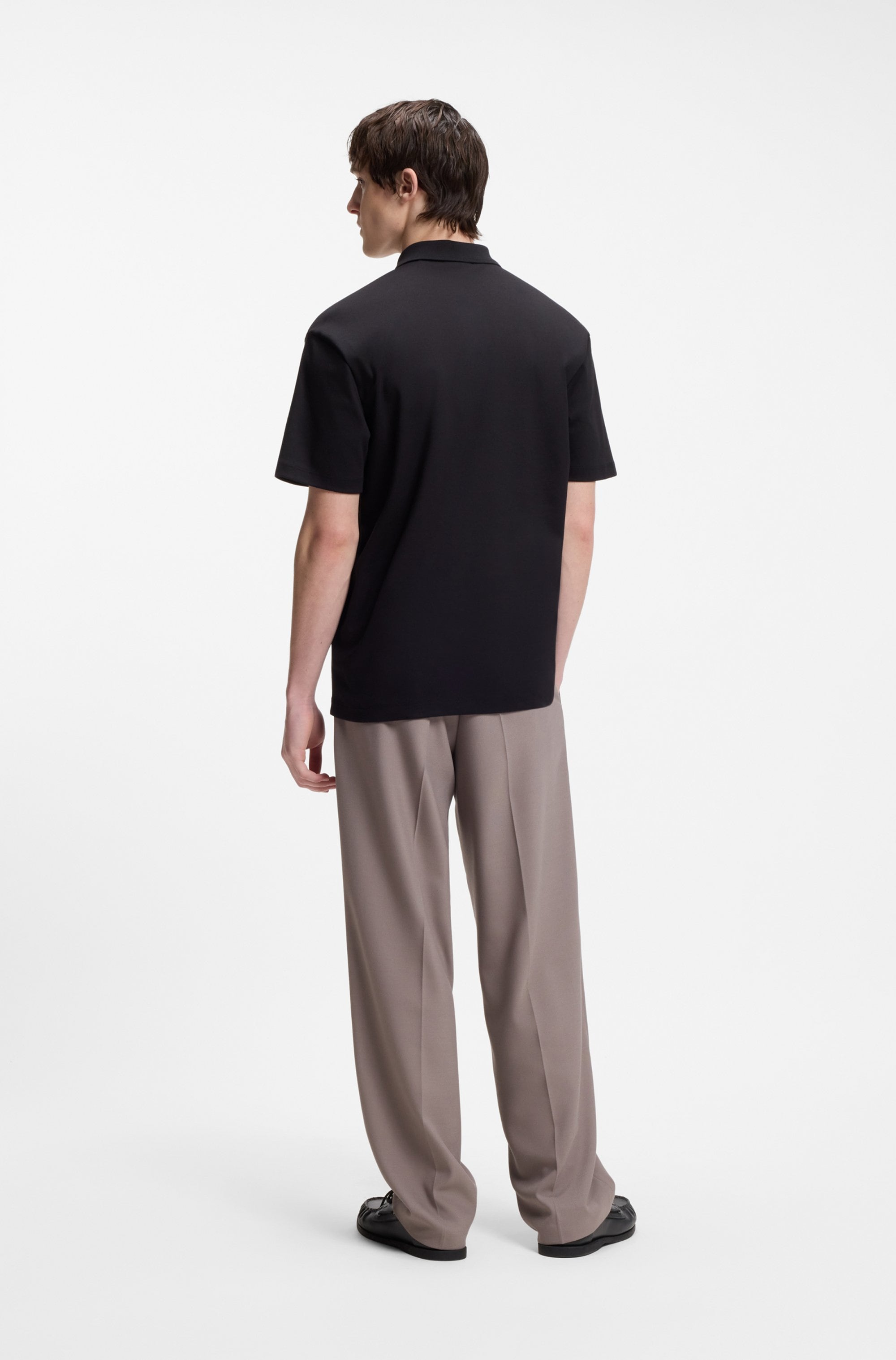 HUGO Poloshirt »Deabono_D« Polokragen, reine Baumwolle, Regular Fit