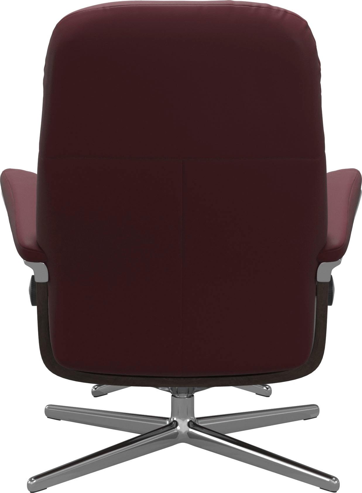 Stressless Fußhocker "Garda", mit Cross Base, Größe M & L, Holzakzent Wenge günstig online kaufen