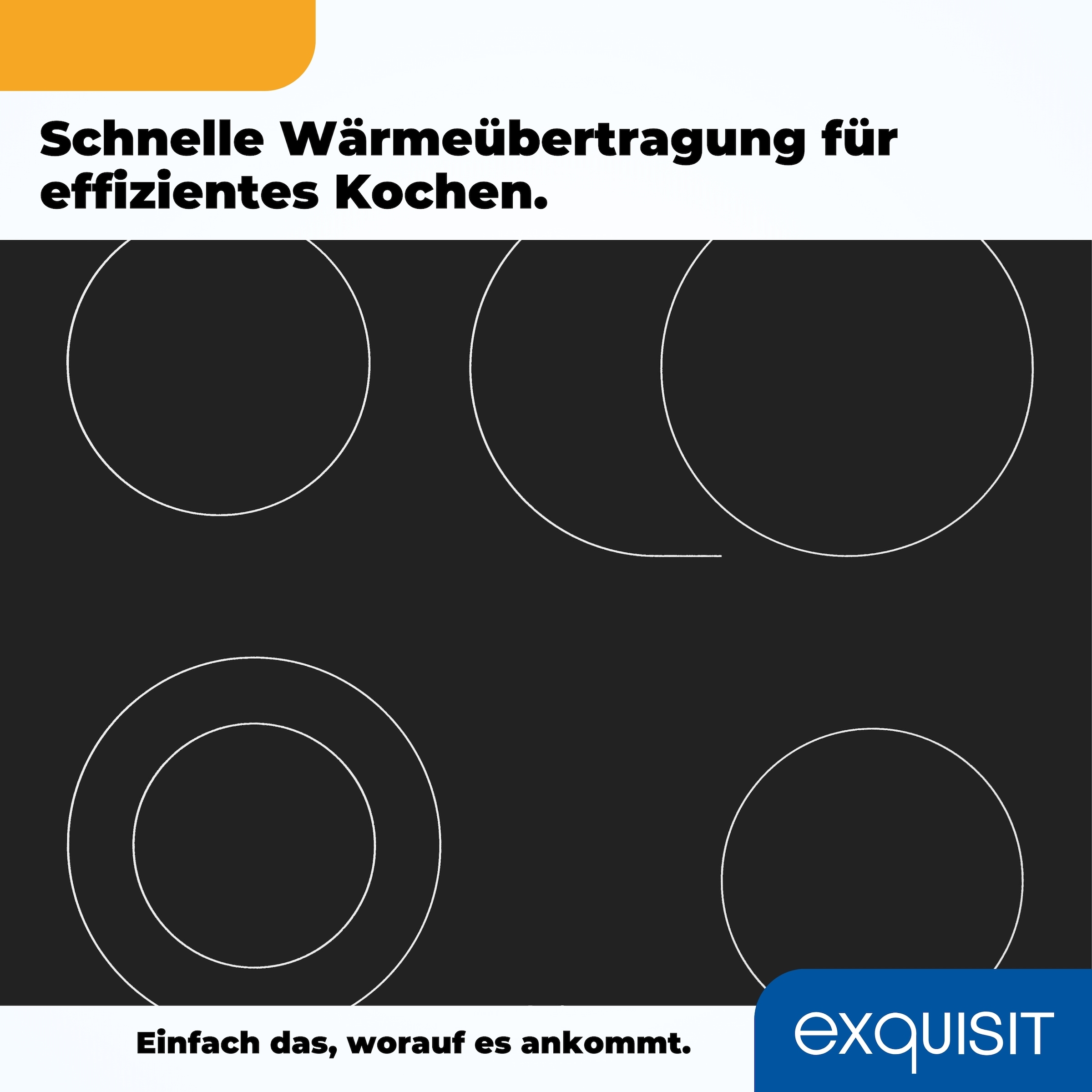 exquisit Elektro-Herd-Set »EHE 185-HZ-020 inox«