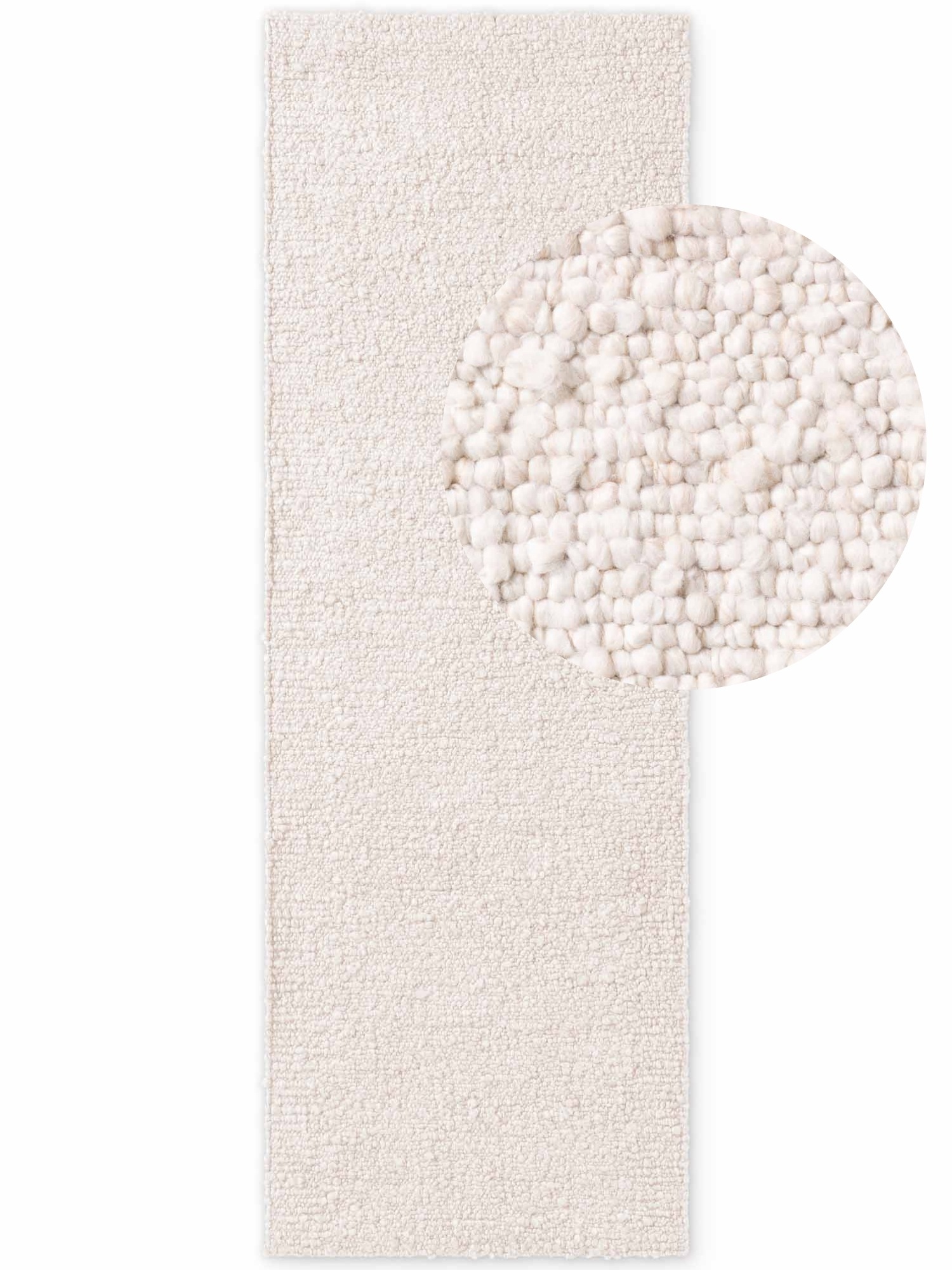 Ted Baker Teppich »Soft Bouclé Portobello , auch als Läufer« rechteckig 10 mm Höhe Woll-Optik, Bouclé Meliert, Wohnzimmer, Esszimmer, Schlafzimmer, Flur