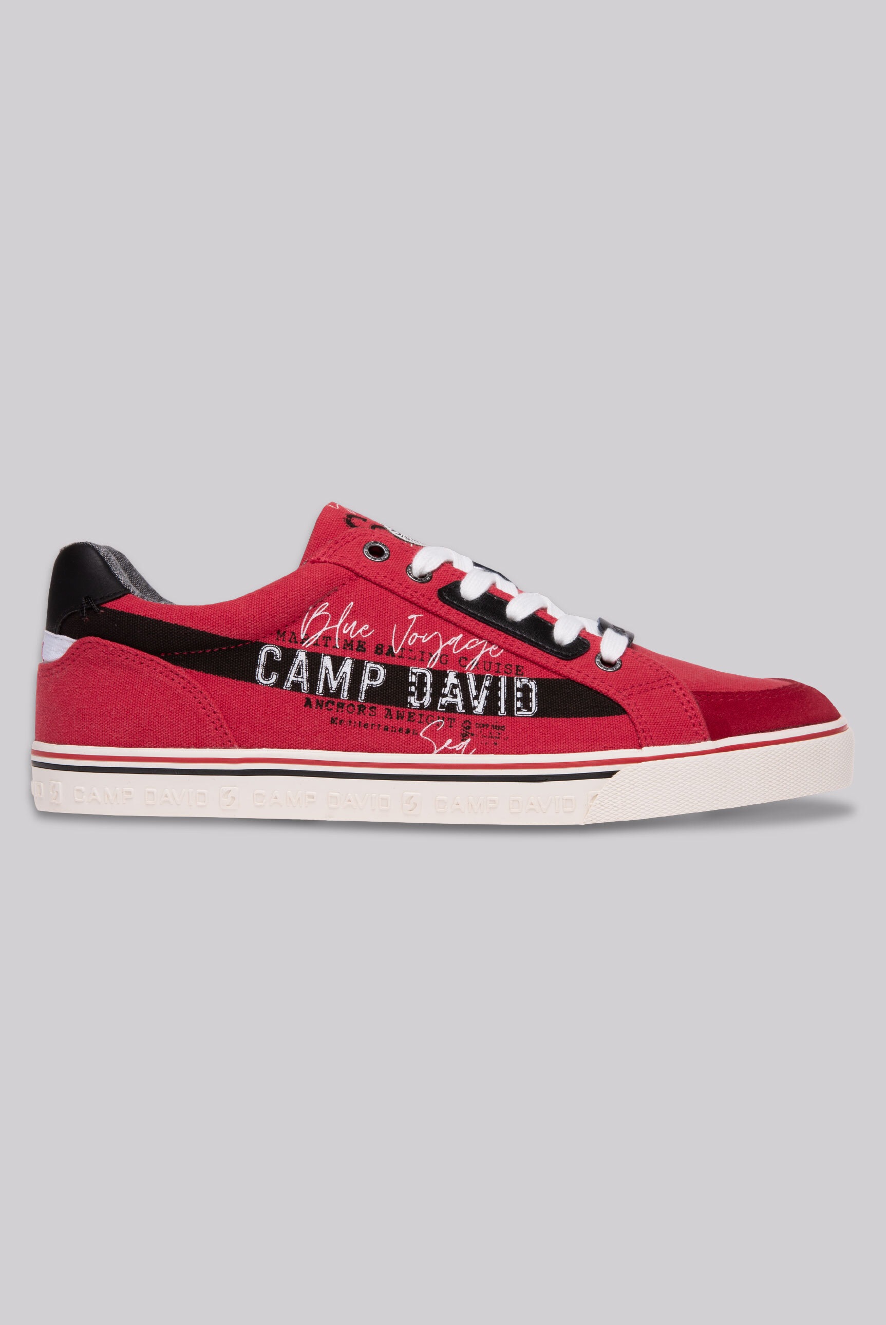 CAMP DAVID Sneaker, mit gepolstertem Einstieg