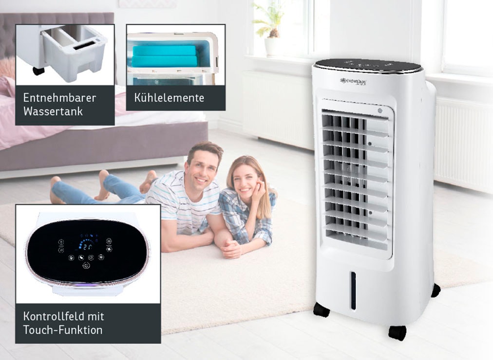 Sonnenkönig Ventilatorkombigerät »Air Fresh 7«, 0.7 l / h Befeuchtungsleistung, Ionisator-Funktion