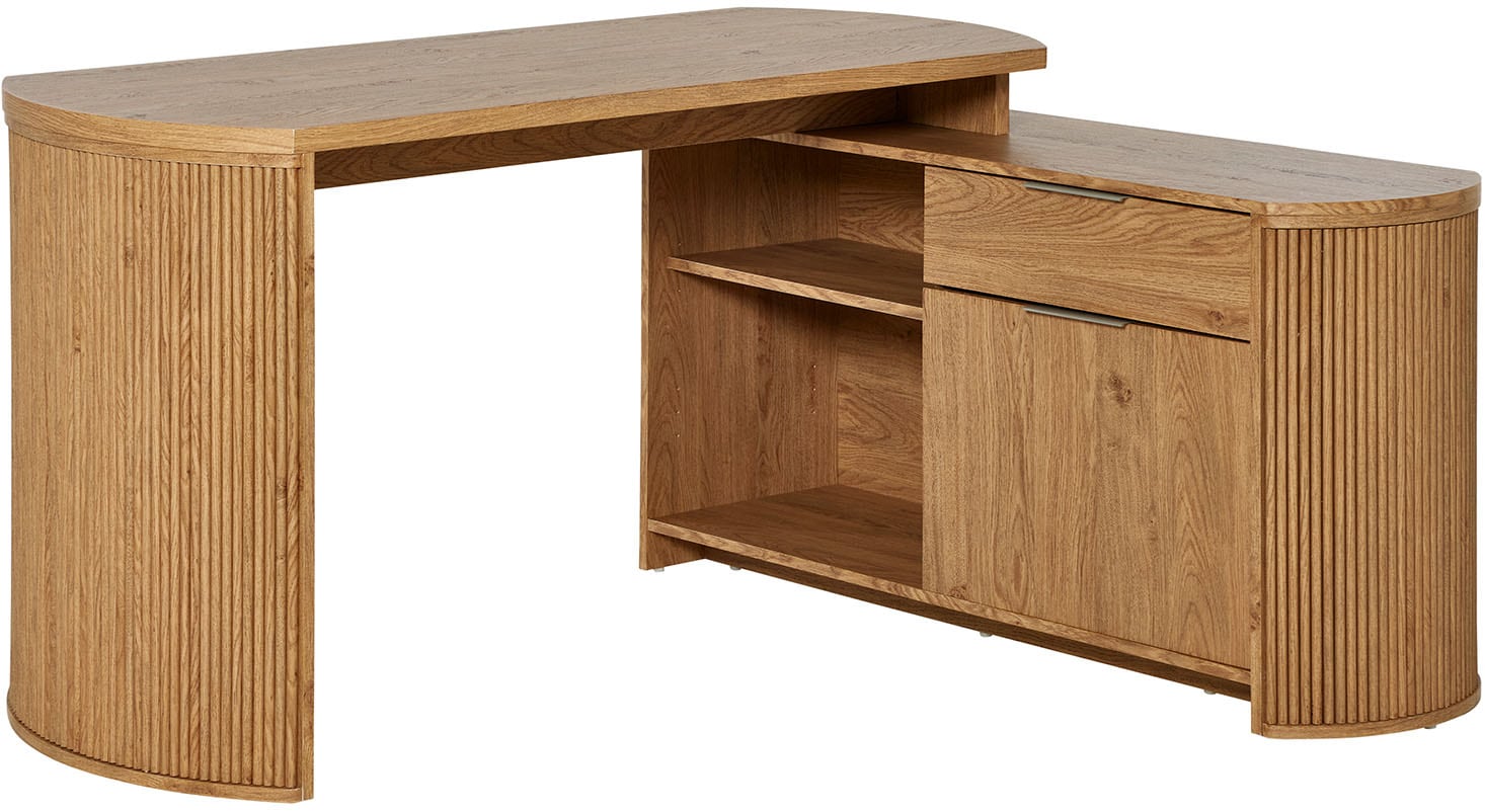 Jahnke Eckschreibtisch »MOON C 150 E« 1 Stk. tlg. wechselseitig montierbar, günstig online kaufen