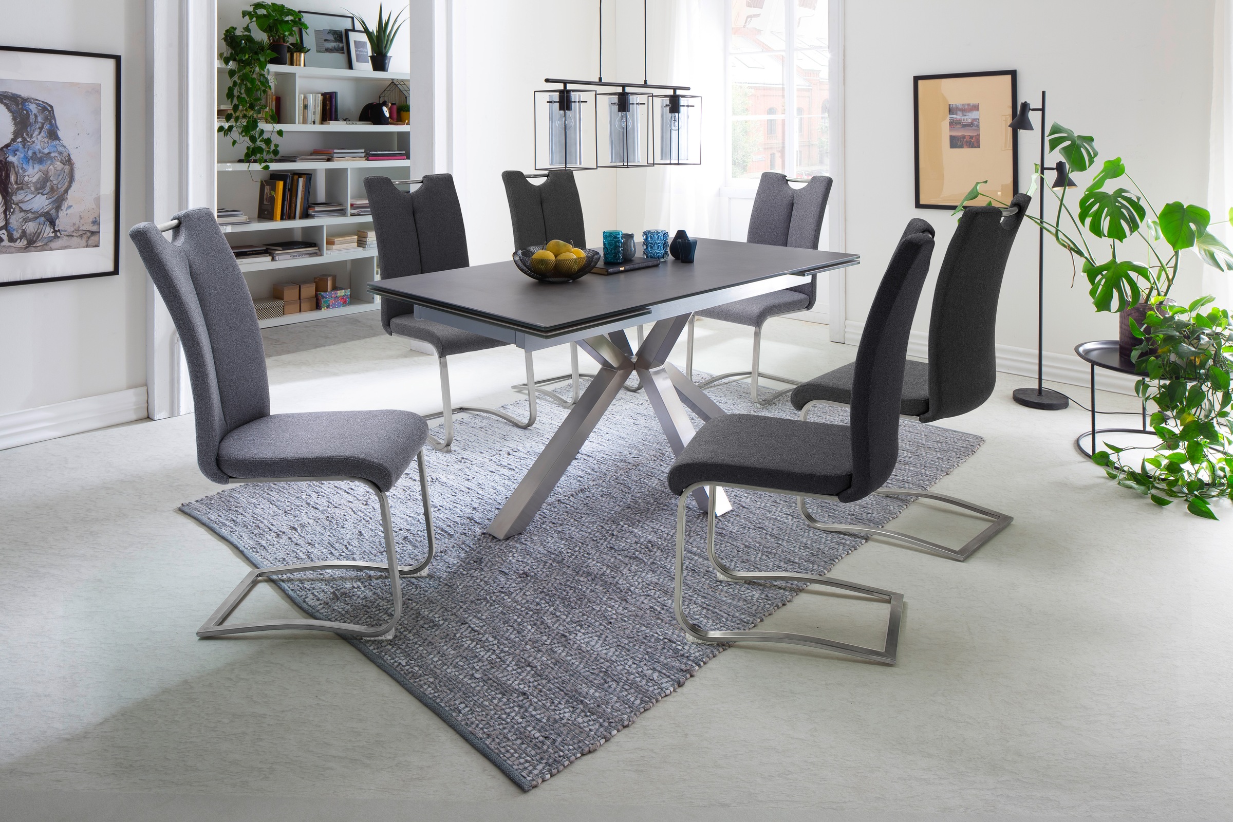 MCA furniture Freischwinger »Artos XL«, (Set), 2 St., 2-er Set, Stuhl mit G günstig online kaufen