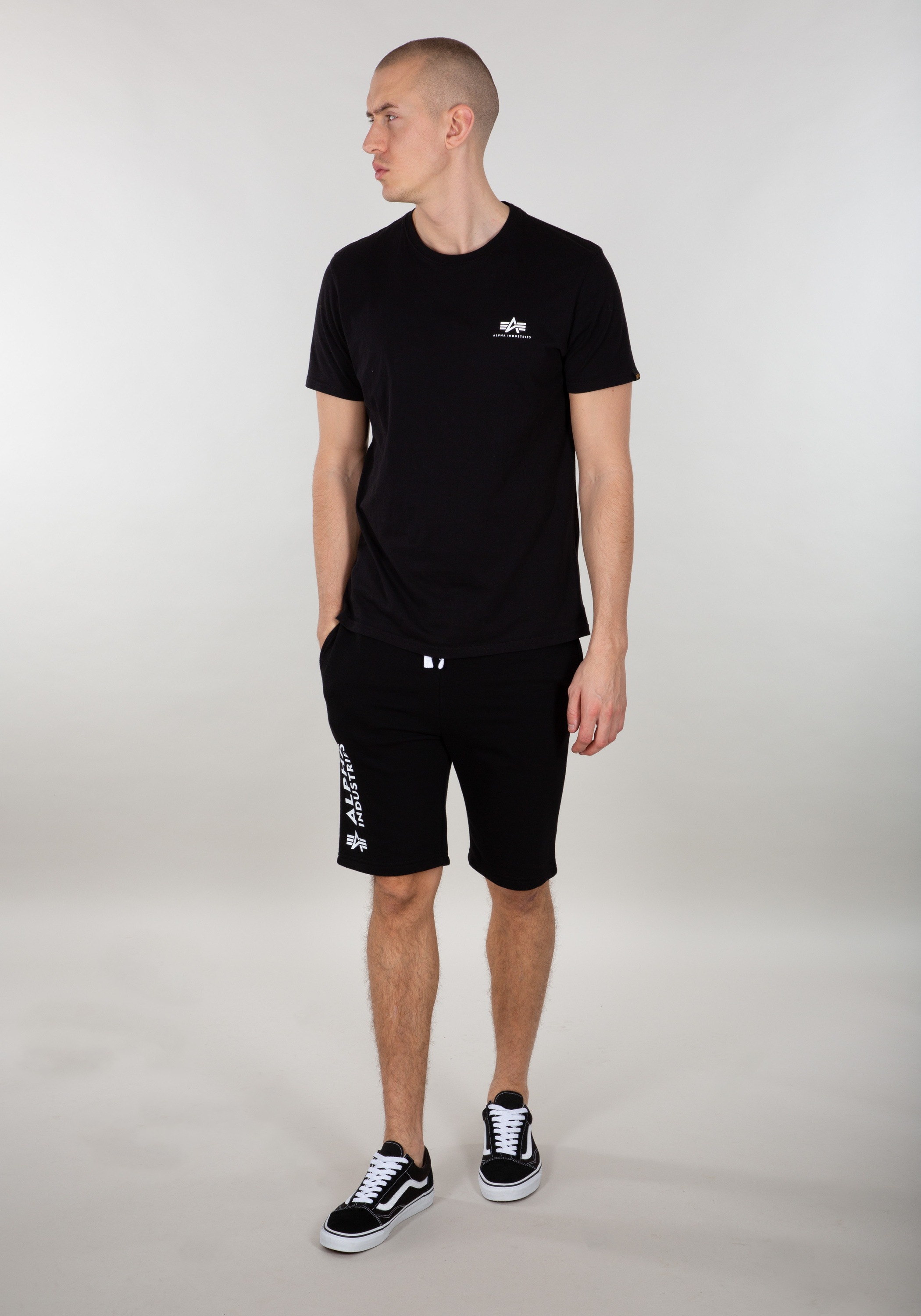 3. Bild von Alpha Industries Sweatshorts »Alpha Industries Men - Shorts Basic Short AI«