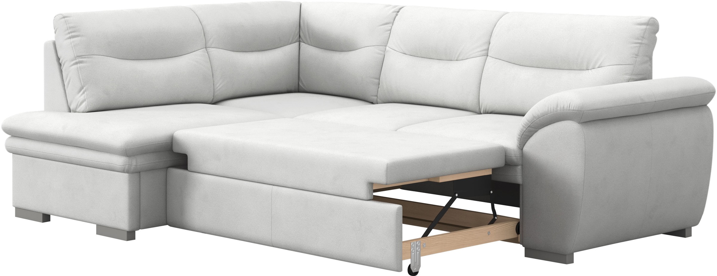 COTTA Ecksofa »Leandra L-Form«, wahlweise mit Bettfunktion & Bettkasten