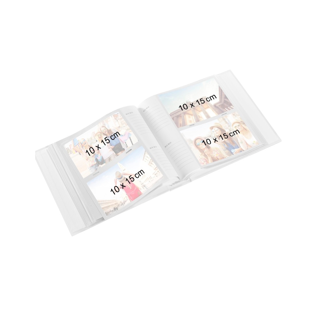 Hama Einsteck-Fotoalbum »Memo Fotoalbum 10x15 cm 200 Fotos Kunstdruck«