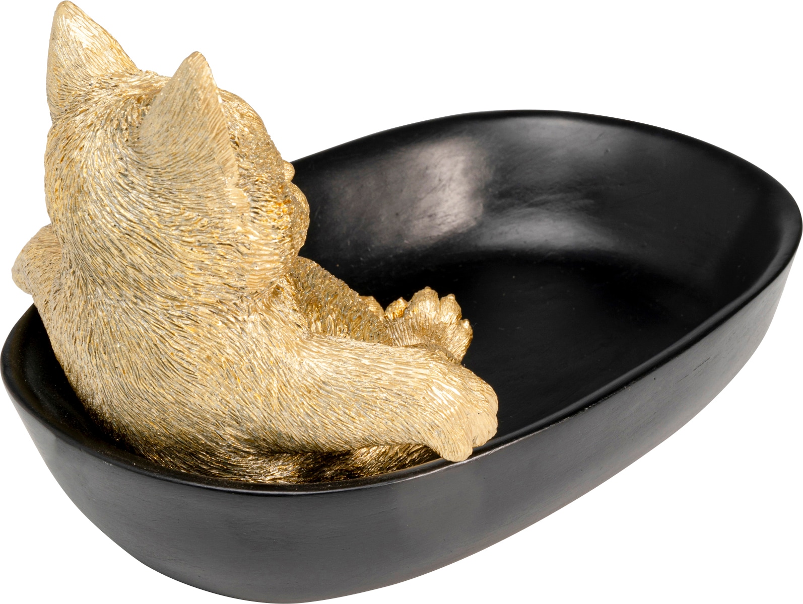 Kare Design Schale »Bathing Cat 20cm« aus Polyresin (Kunststein) aus Polyresin