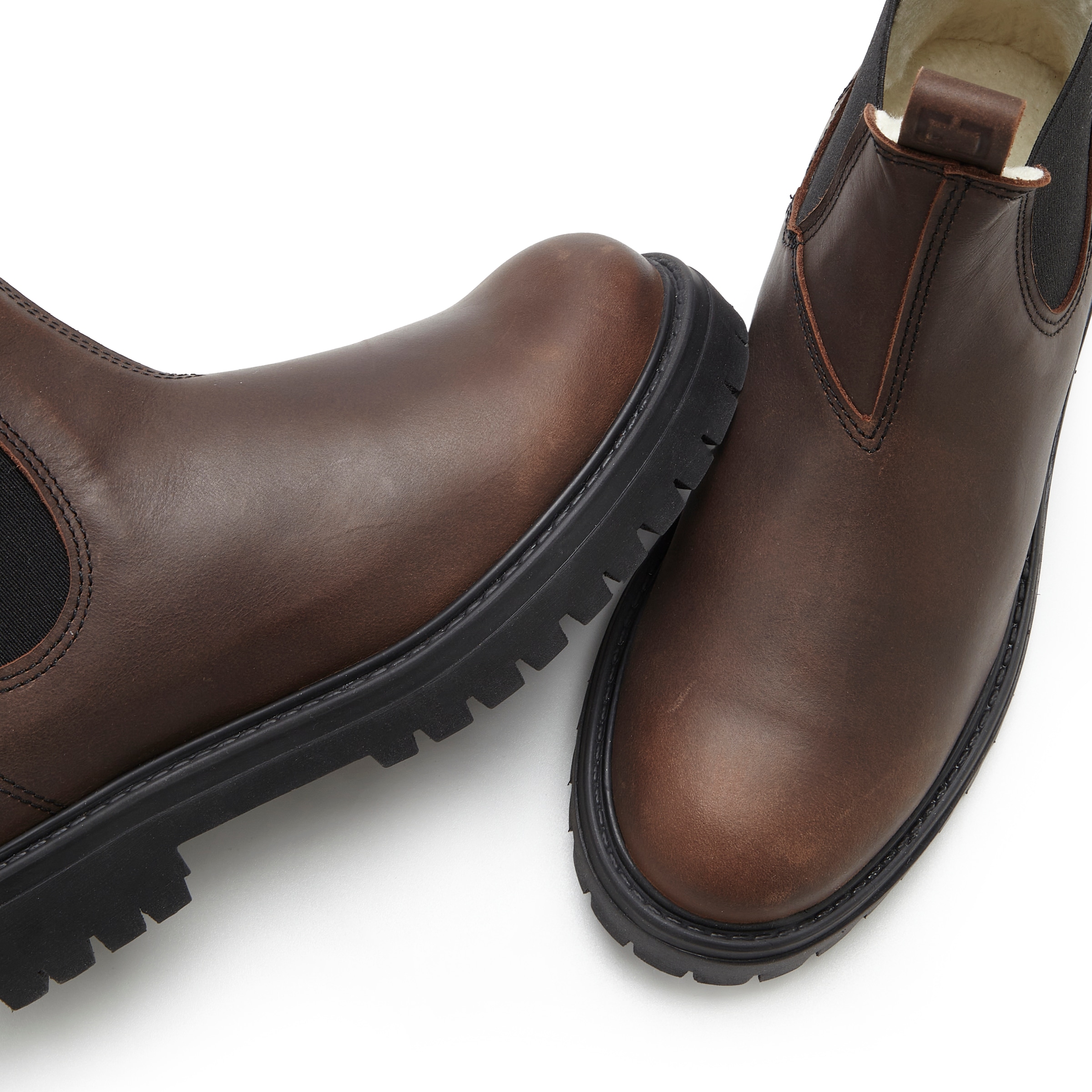Elbsand Stiefelette, aus Leder im klassischen Chelsea-Look, Stiefel, Boots, Winterstiefel